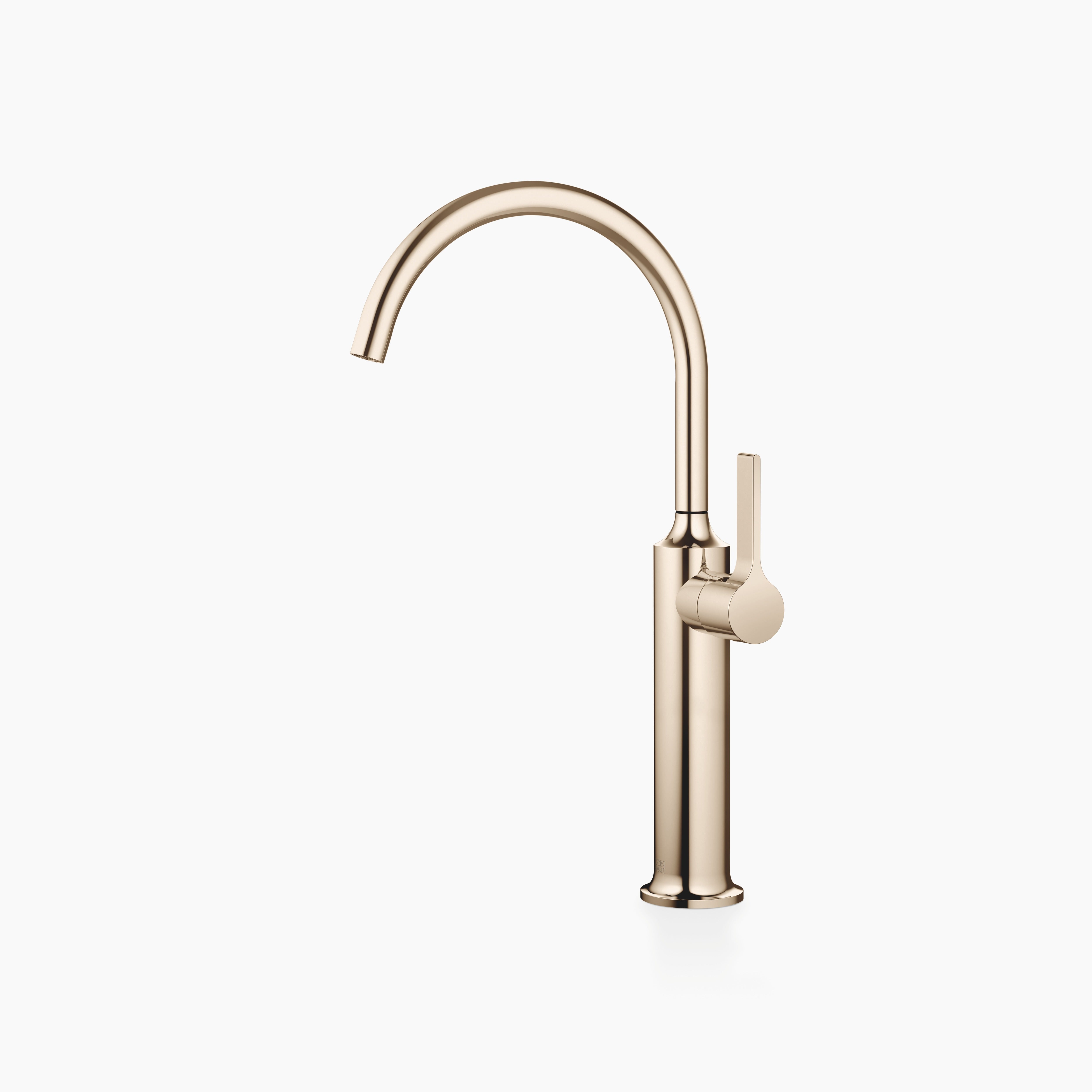 Vaia Single Lever Basin Mixer With Raised Base Without Pop Up Waste Chrome