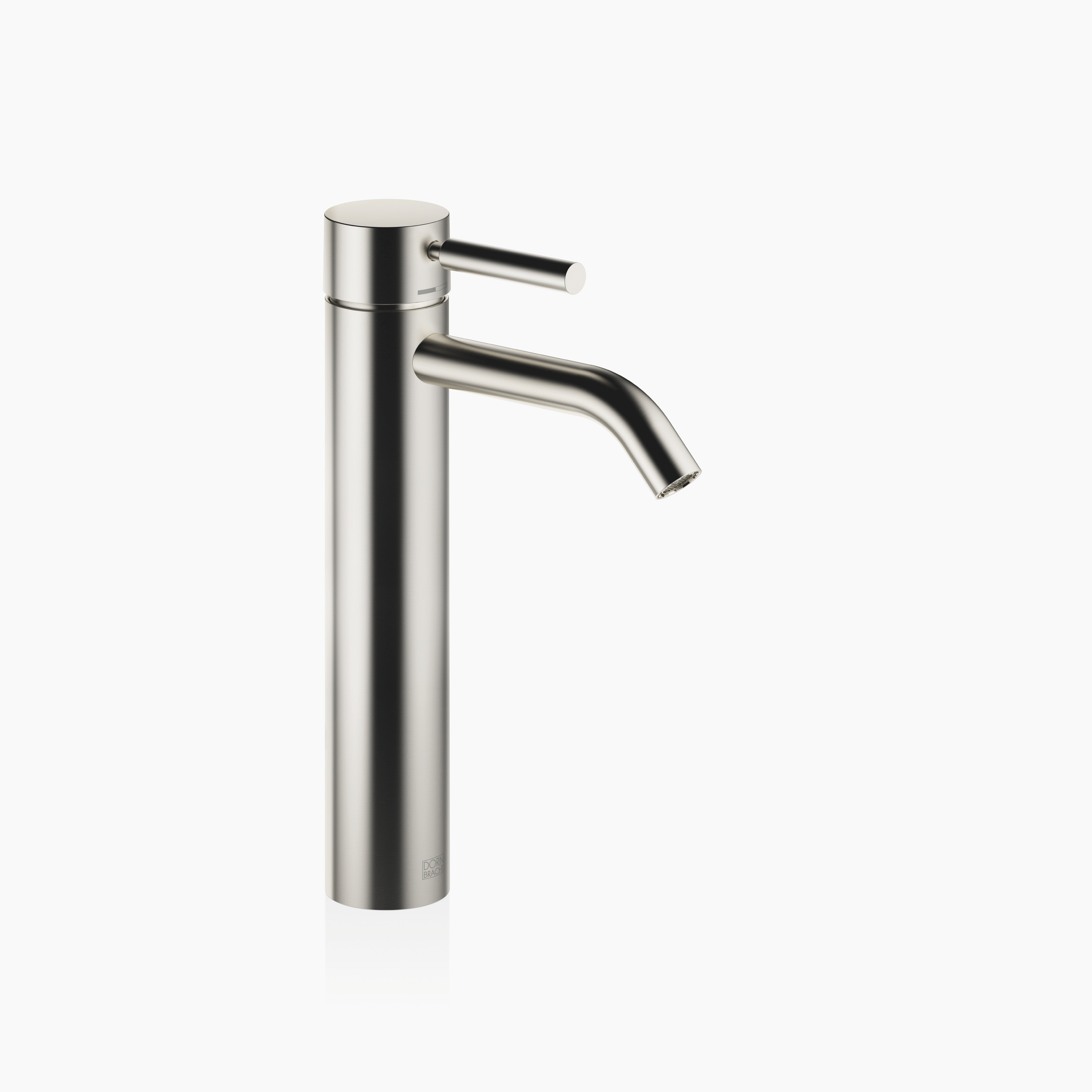 Meta Single Lever Basin Mixer With Raised Base Without Pop Up Waste Chrome II