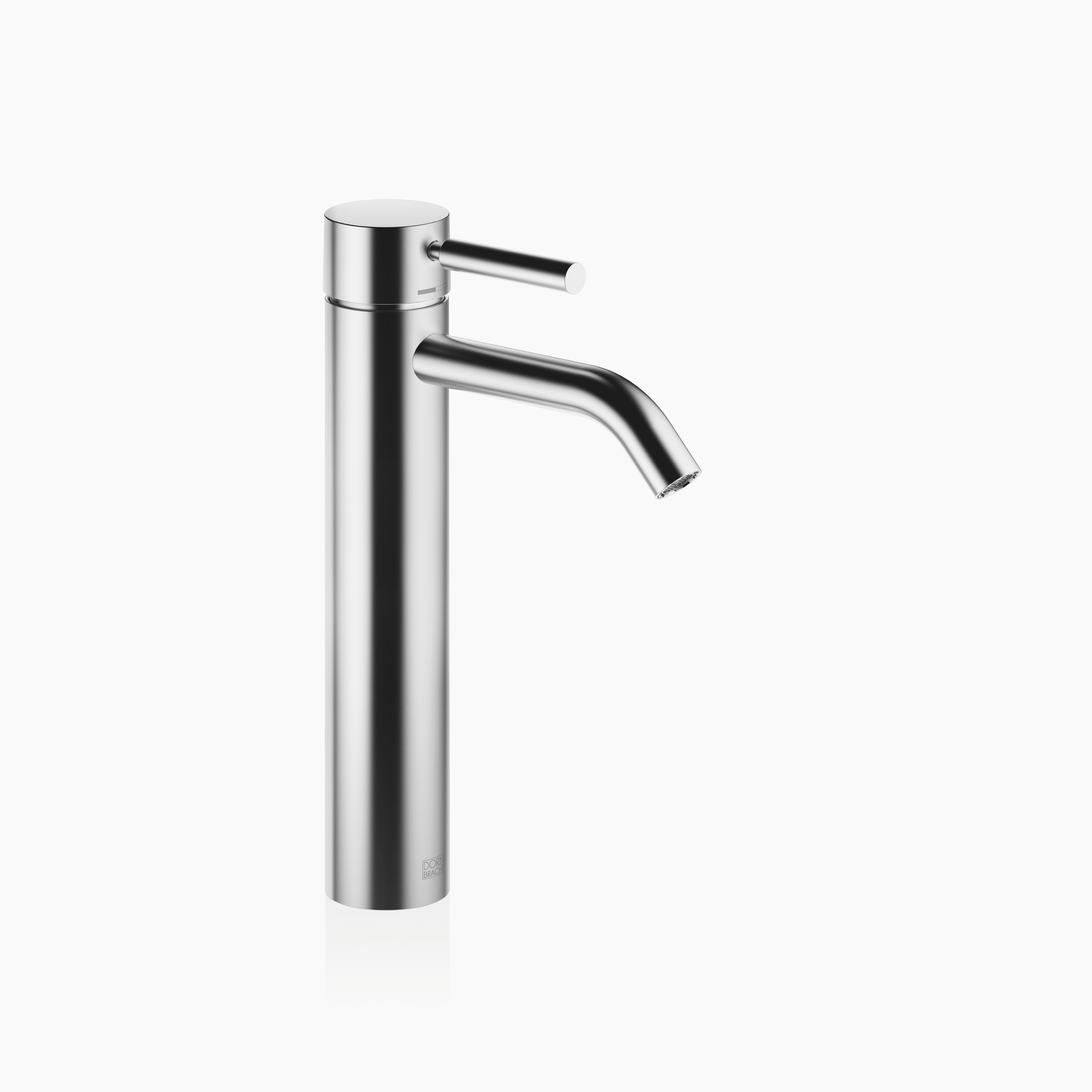 Meta Single Lever Basin Mixer With Raised Base Without Pop Up Waste Chrome II