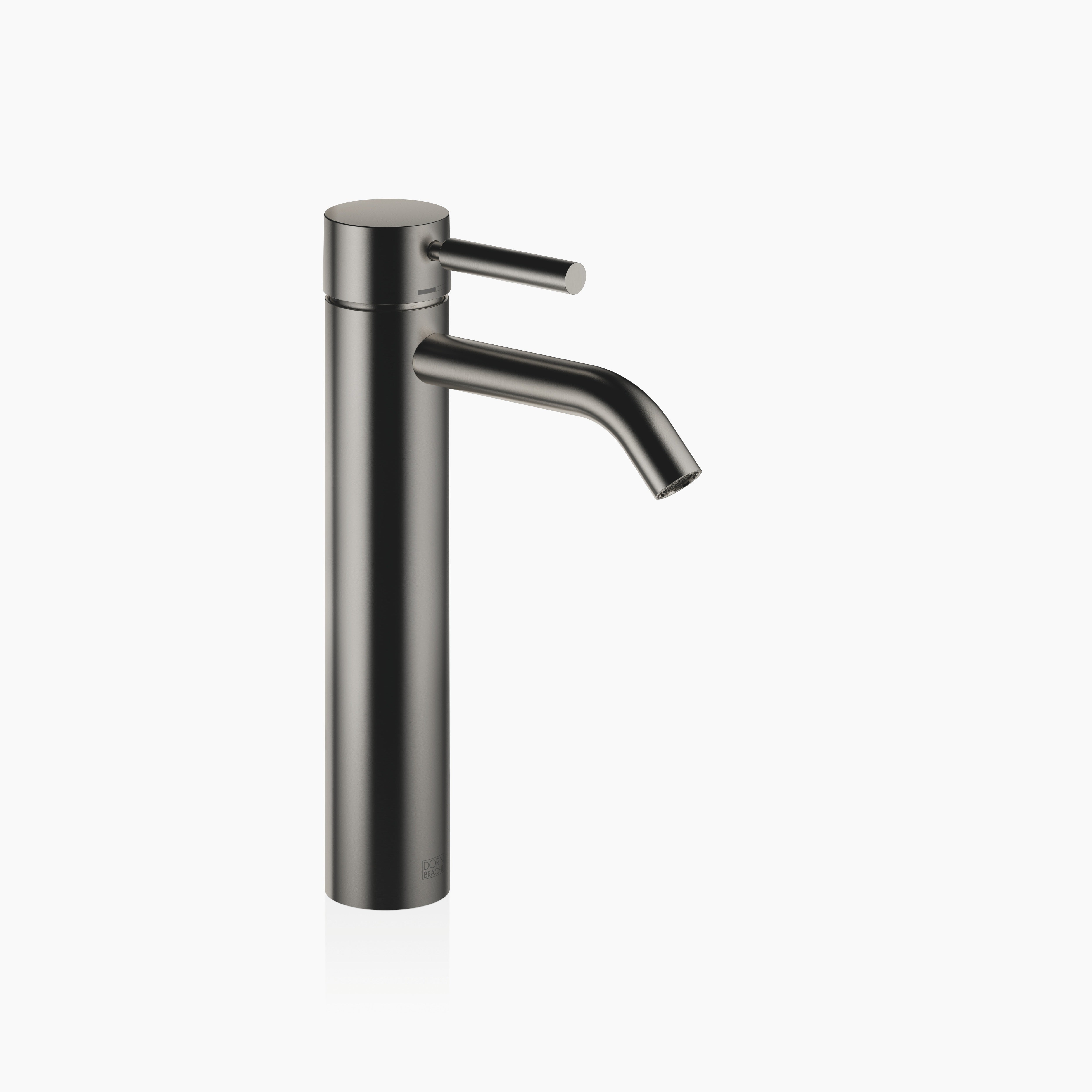 Meta Single Lever Basin Mixer With Raised Base Without Pop Up Waste Chrome II