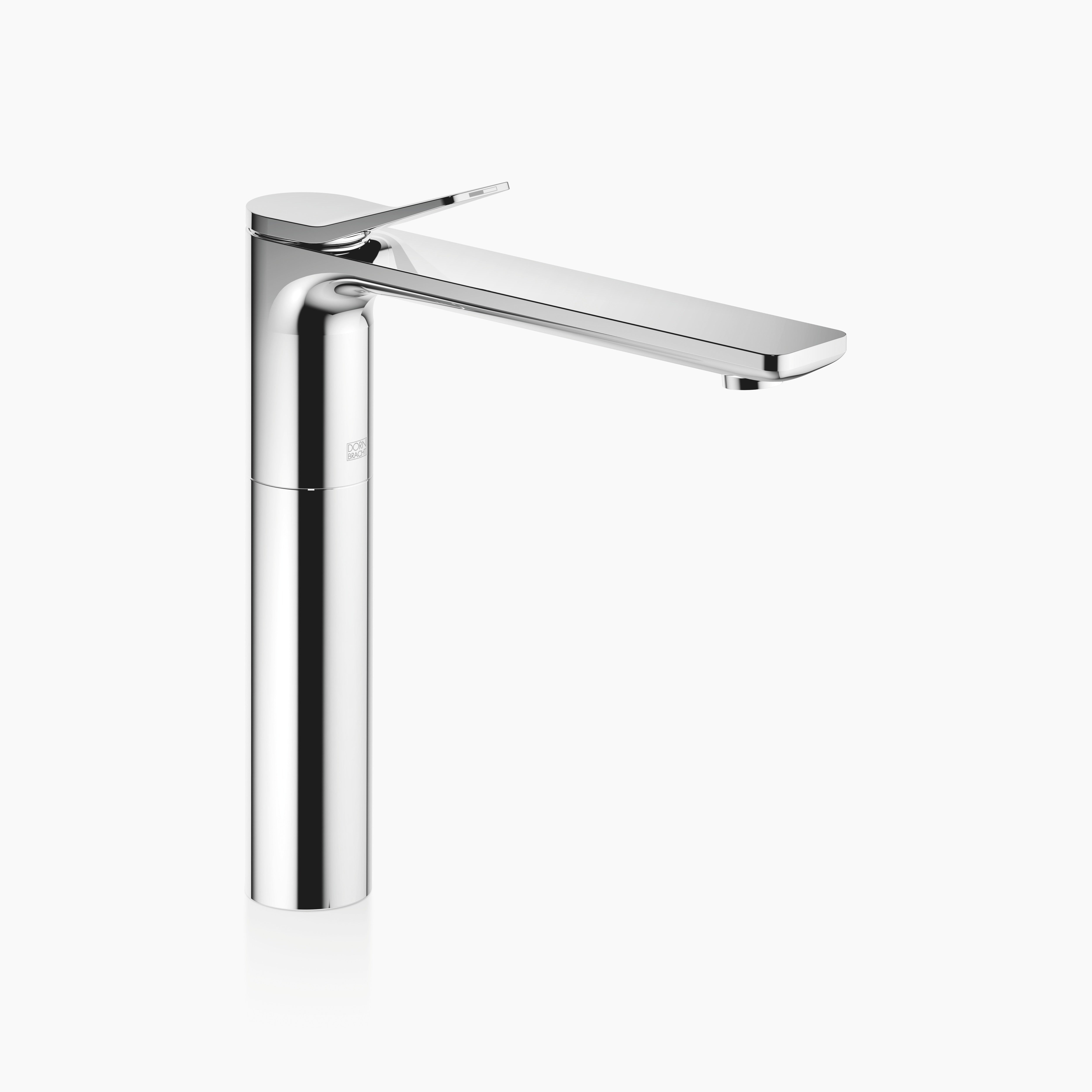 Liss Single Lever Basin Mixer With Raised Base Without Pop Up Waste Chrome II