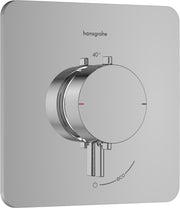 Ecostat Comfort Q Thermostat for concealed installation for 1 function