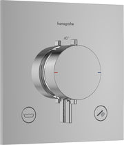 Ecostat Comfort E Thermostat for concealed installation for 2 functions with integrated security combination according to EN1717