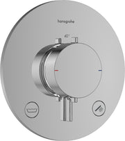 Ecostat Comfort S Thermostat for concealed installation for 2 functions with integrated security combination according to EN1717