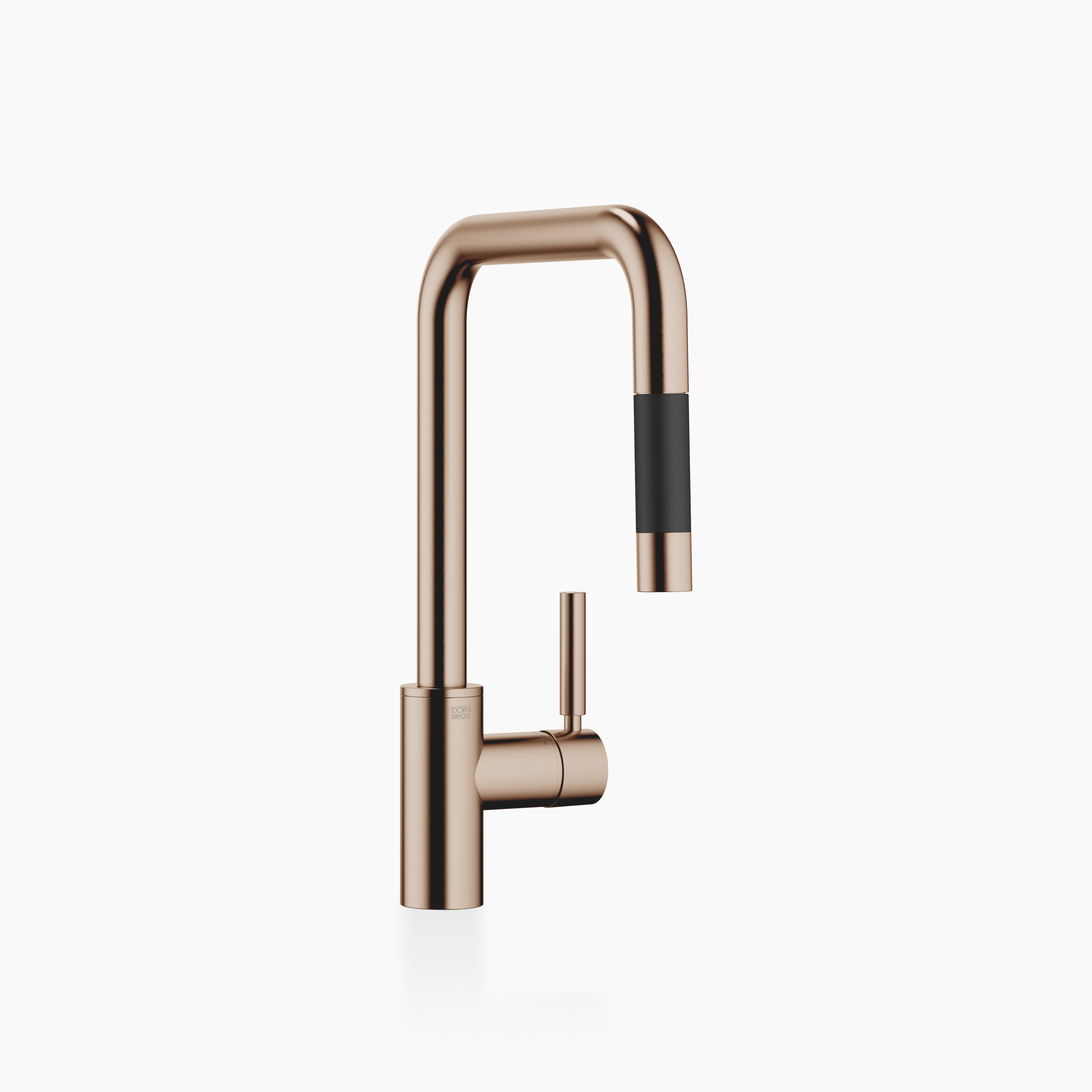 Meta Square Single Lever Mixer Pull Down With Spray Function Chrome