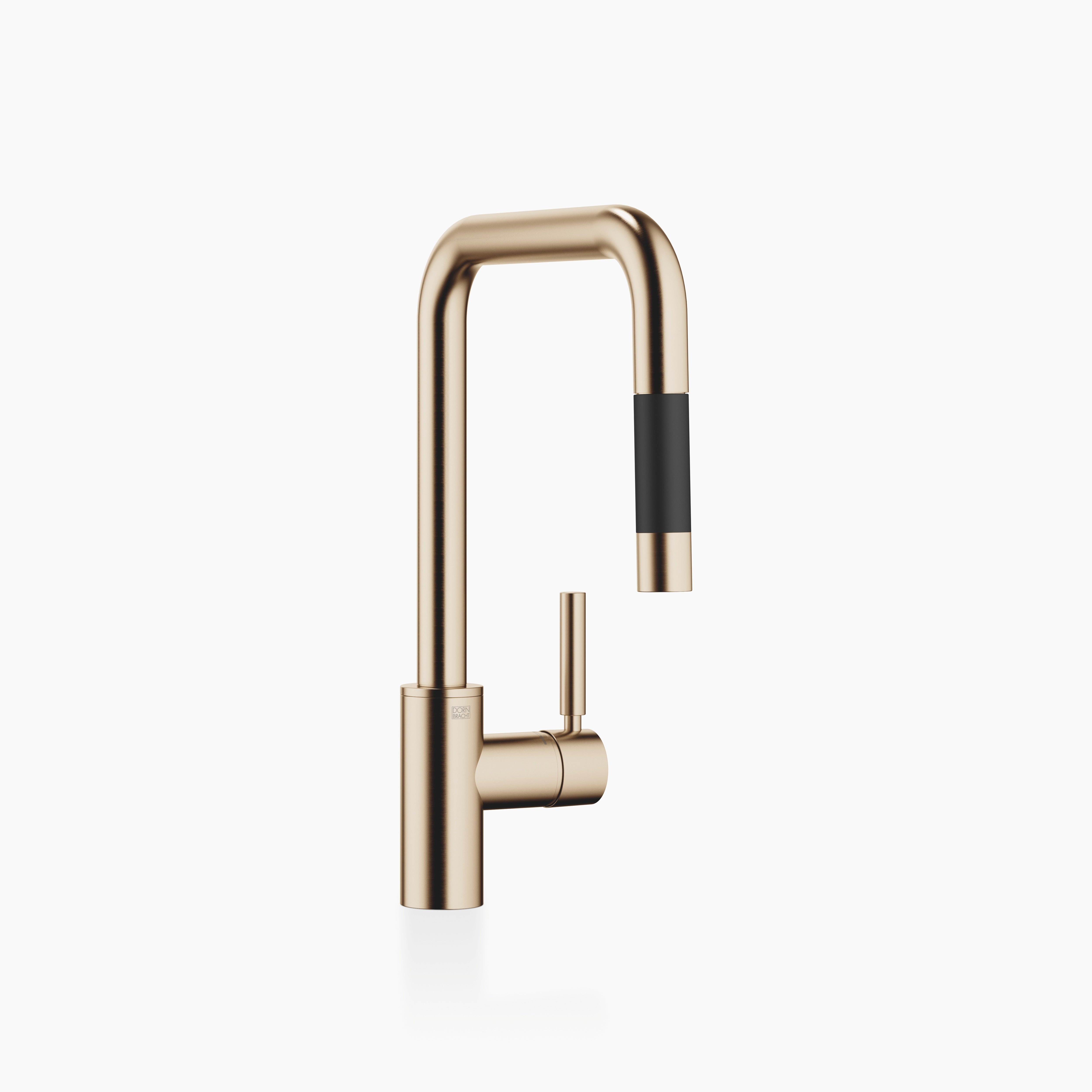 Meta Square Single Lever Mixer Pull Down With Spray Function Chrome