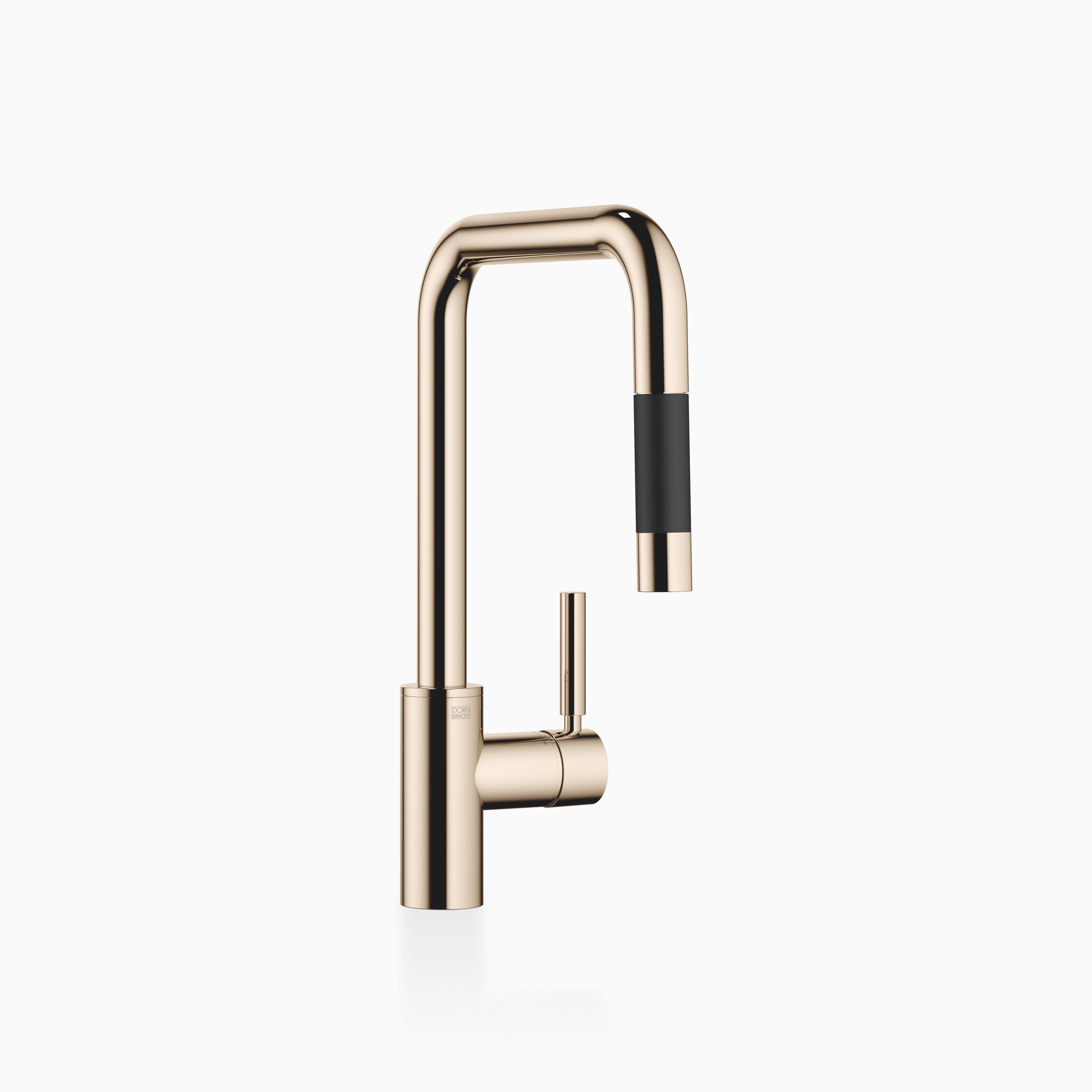 Meta Square Single Lever Mixer Pull Down With Spray Function Chrome