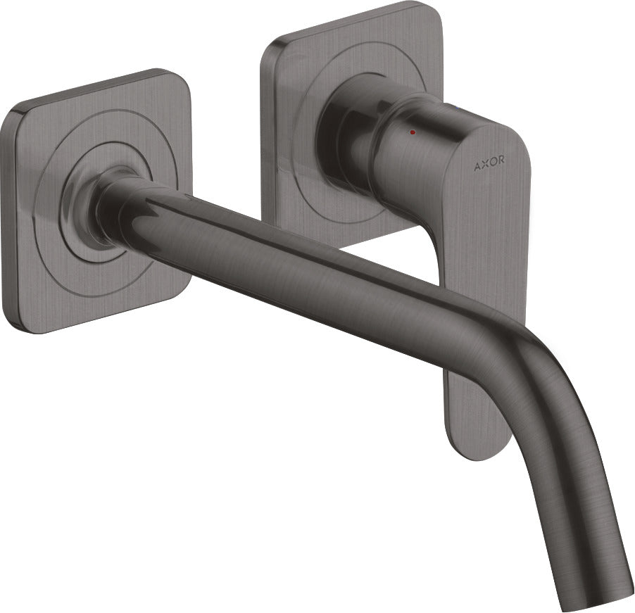 AXOR Citterio M Single lever basin mixer for concealed installation wall-mounted with spout 227 mm and escutcheons