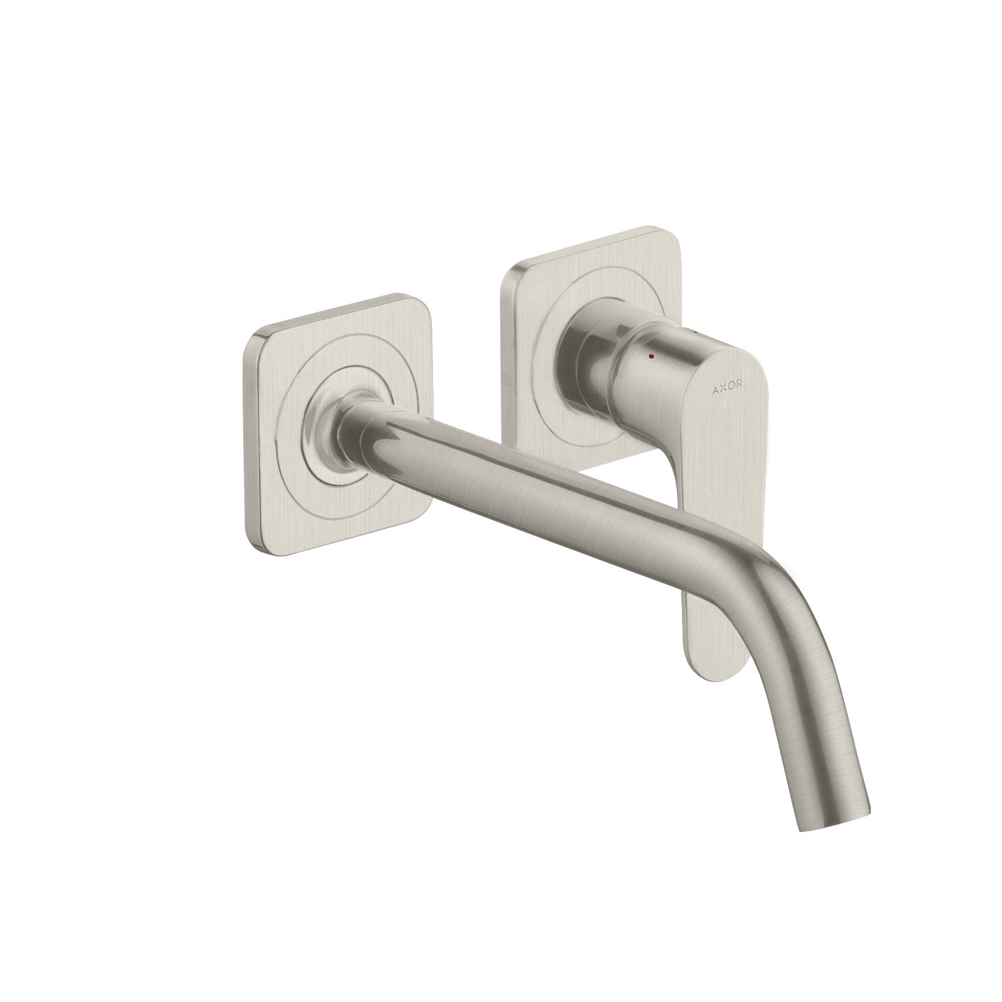 AXOR Citterio M Single lever basin mixer for concealed installation wall-mounted with spout 227 mm and escutcheons