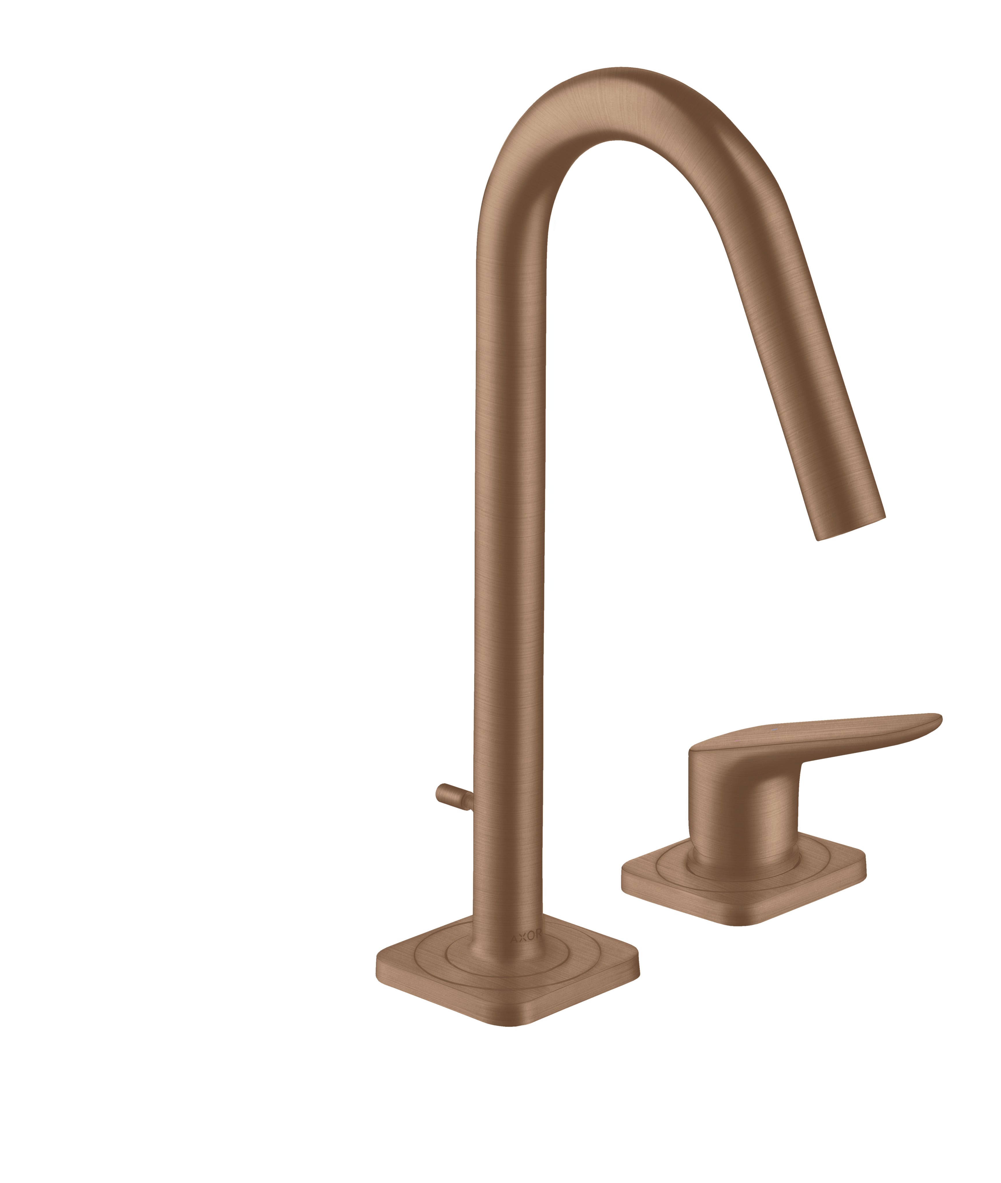 AXOR Citterio M 2-hole basin mixer 160 with pop-up waste