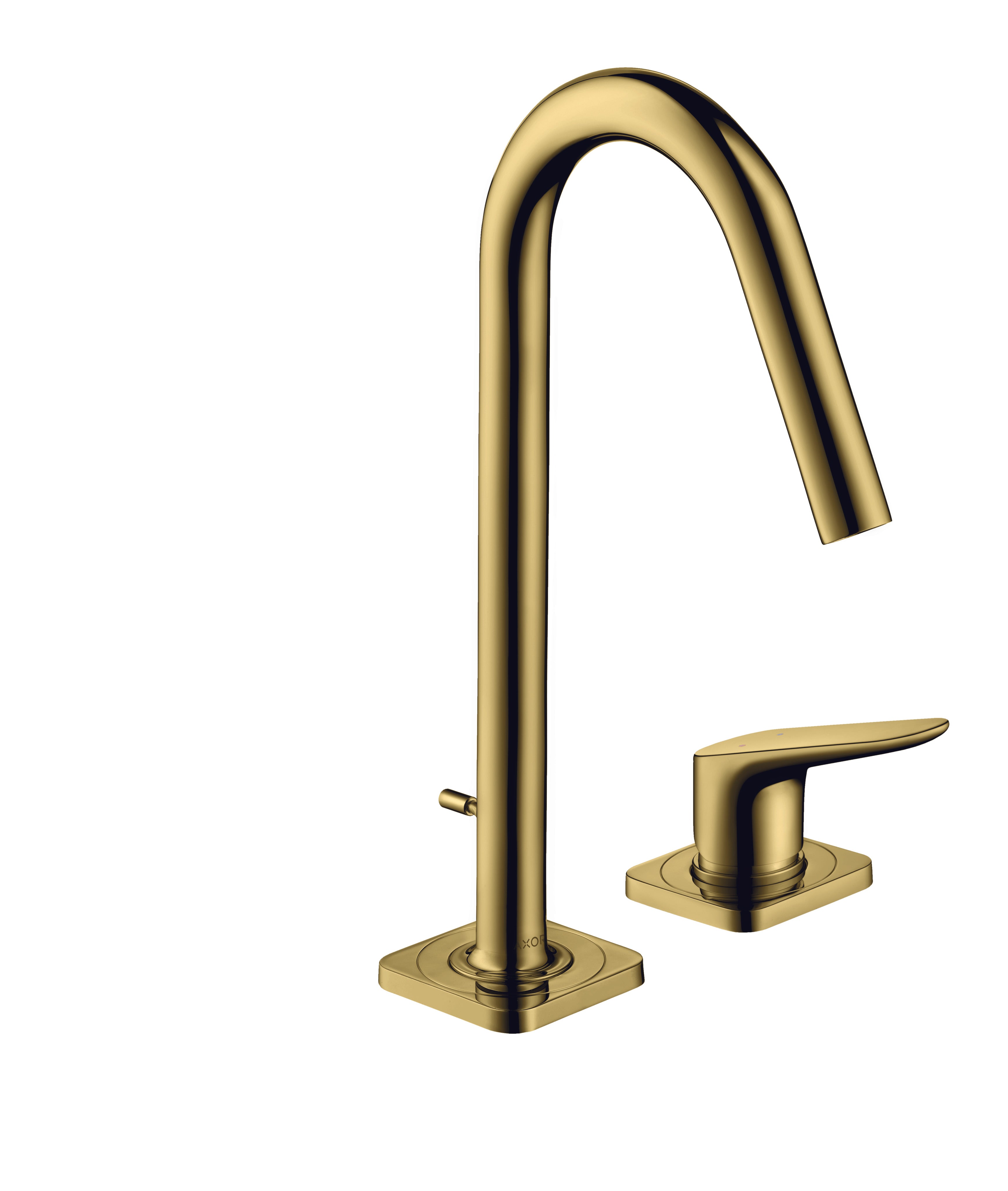 AXOR Citterio M 2-hole basin mixer 160 with pop-up waste