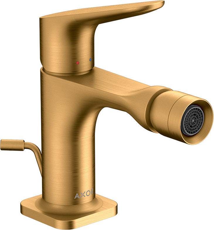 AXOR Citterio M Single lever bidet mixer with pop-up waste
