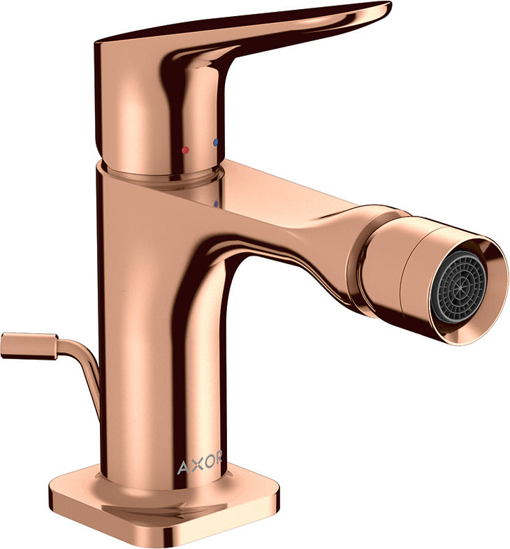 AXOR Citterio M Single lever bidet mixer with pop-up waste