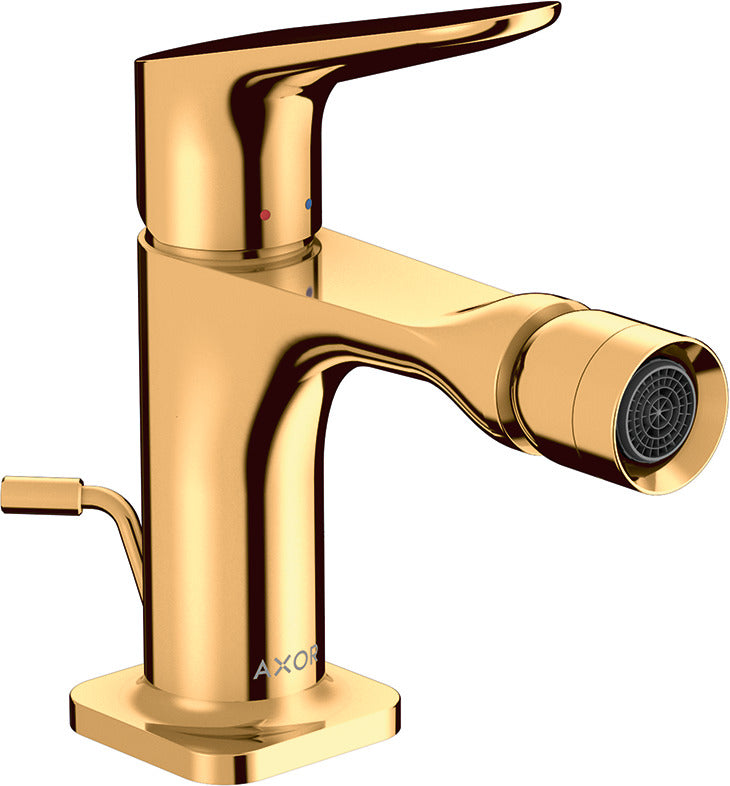 AXOR Citterio M Single lever bidet mixer with pop-up waste