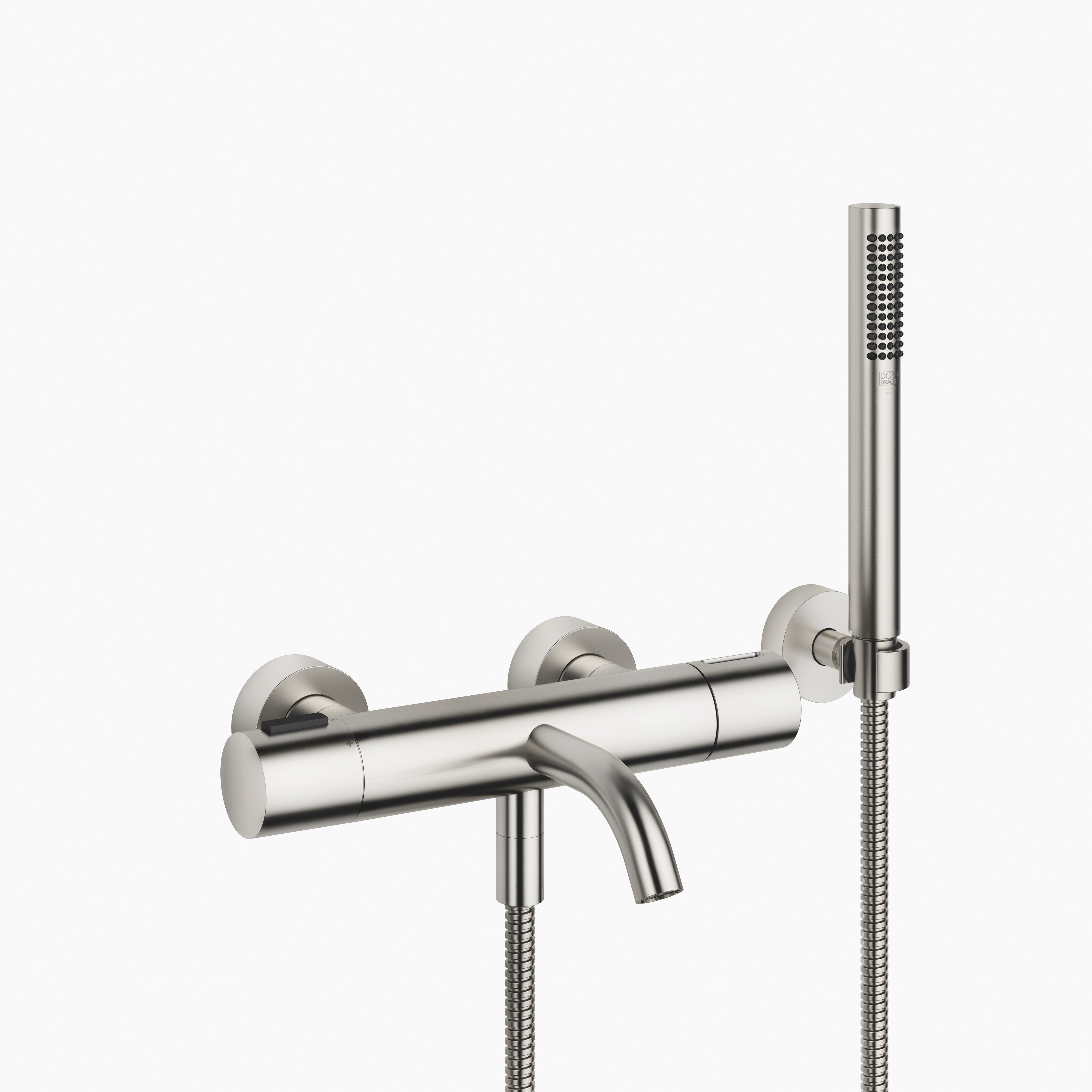 Meta Bath Thermostat For Wall Mounting With Hand Shower Set Chrome