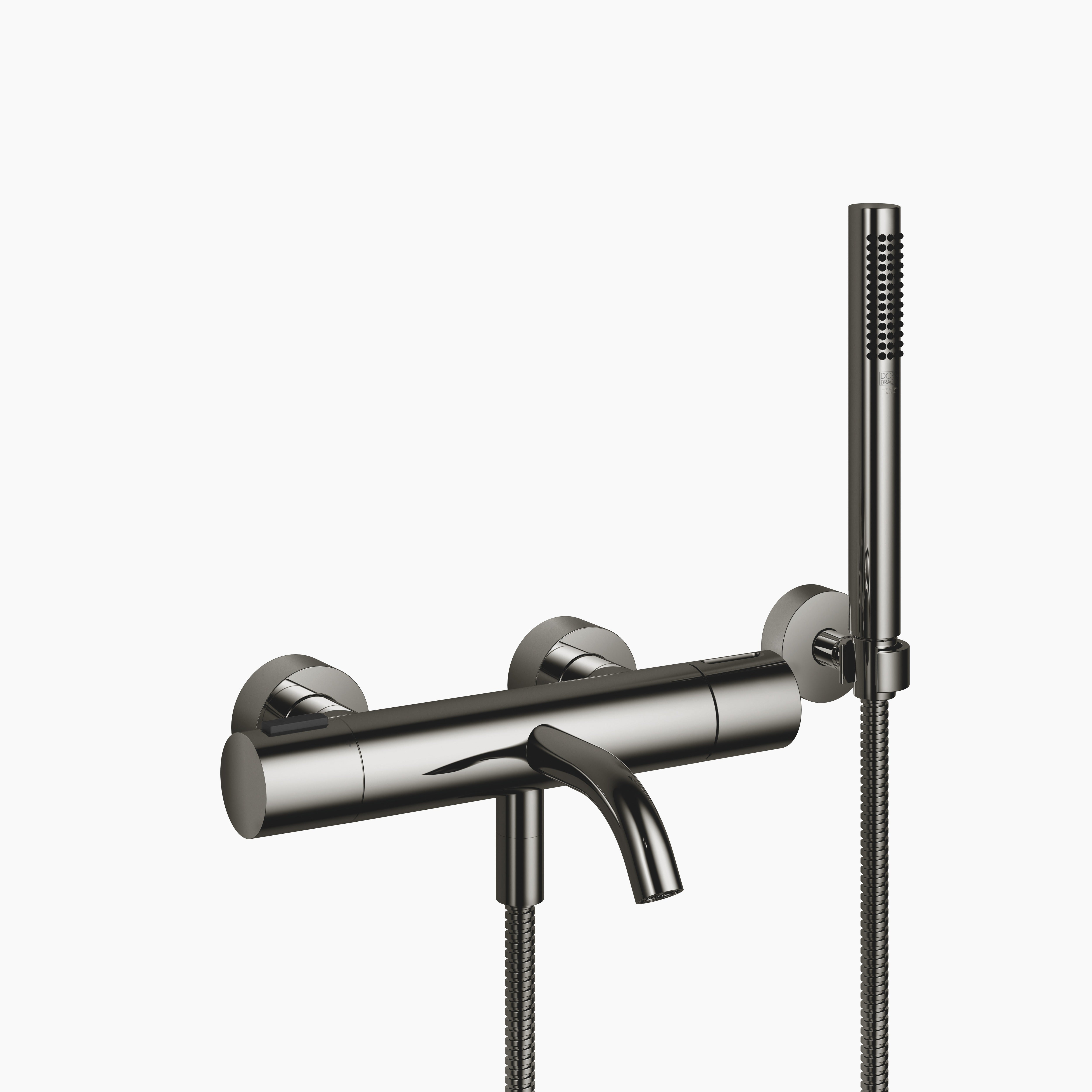 Meta Bath Thermostat For Wall Mounting With Hand Shower Set Chrome