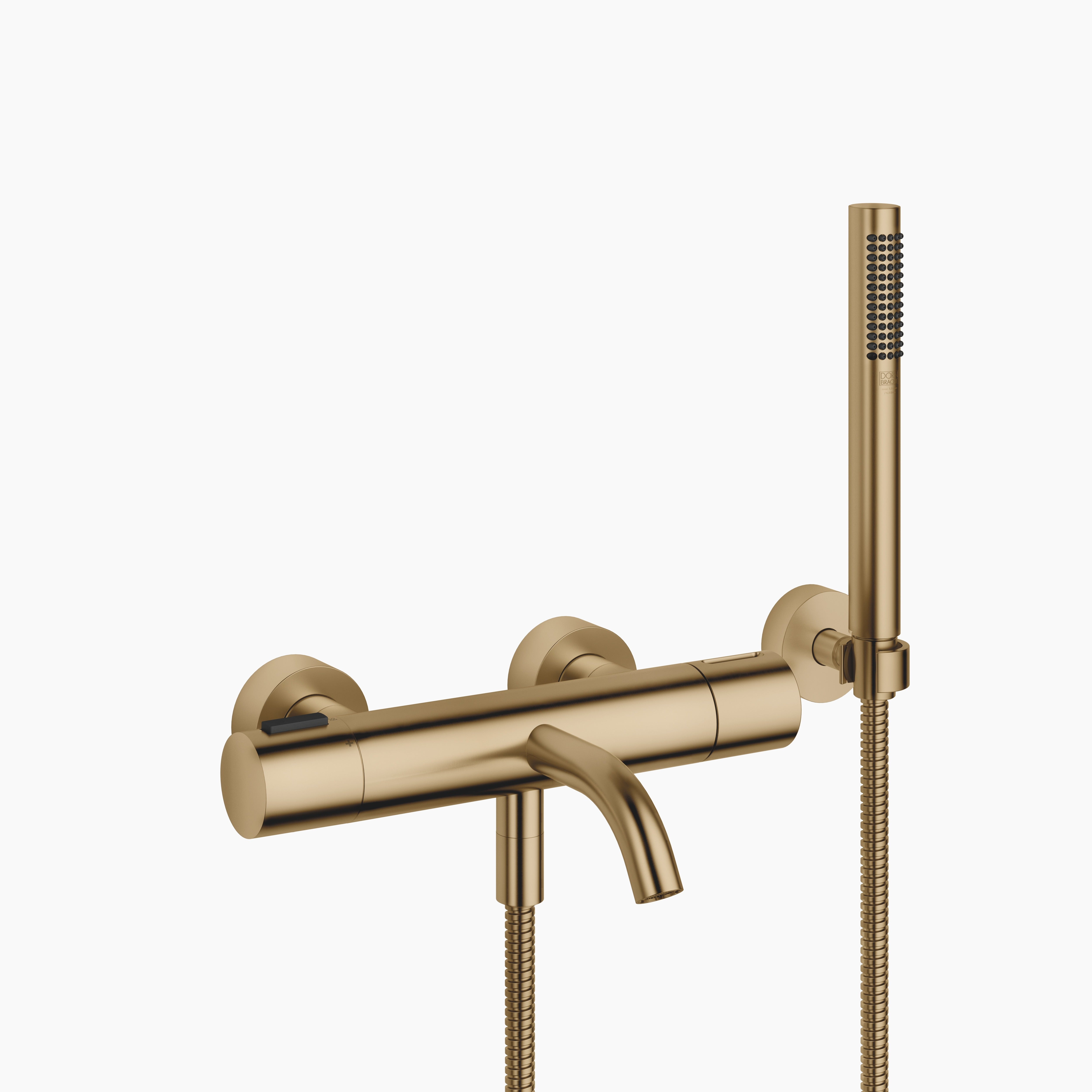 Meta Bath Thermostat For Wall Mounting With Hand Shower Set Chrome