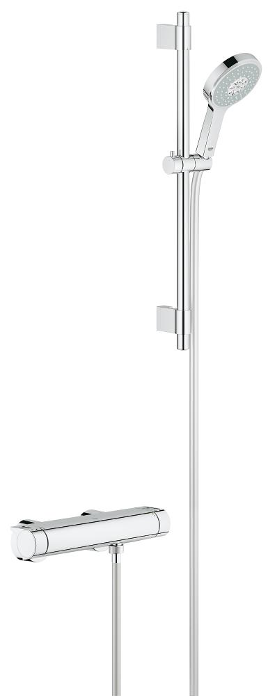 Grohtherm 2000 Thermostatic shower mixer 1/2" with shower set