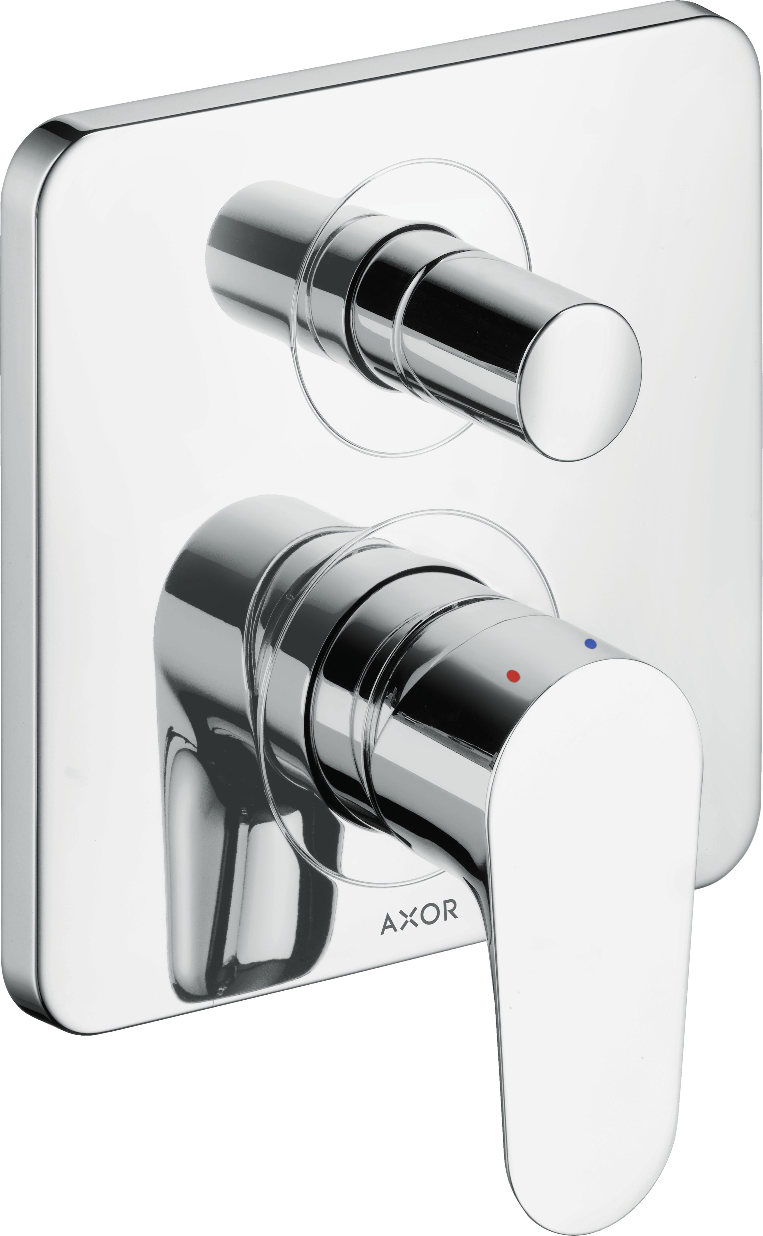AXOR Citterio M Single lever manual bath mixer for concealed installation with integrated backflow prevention
