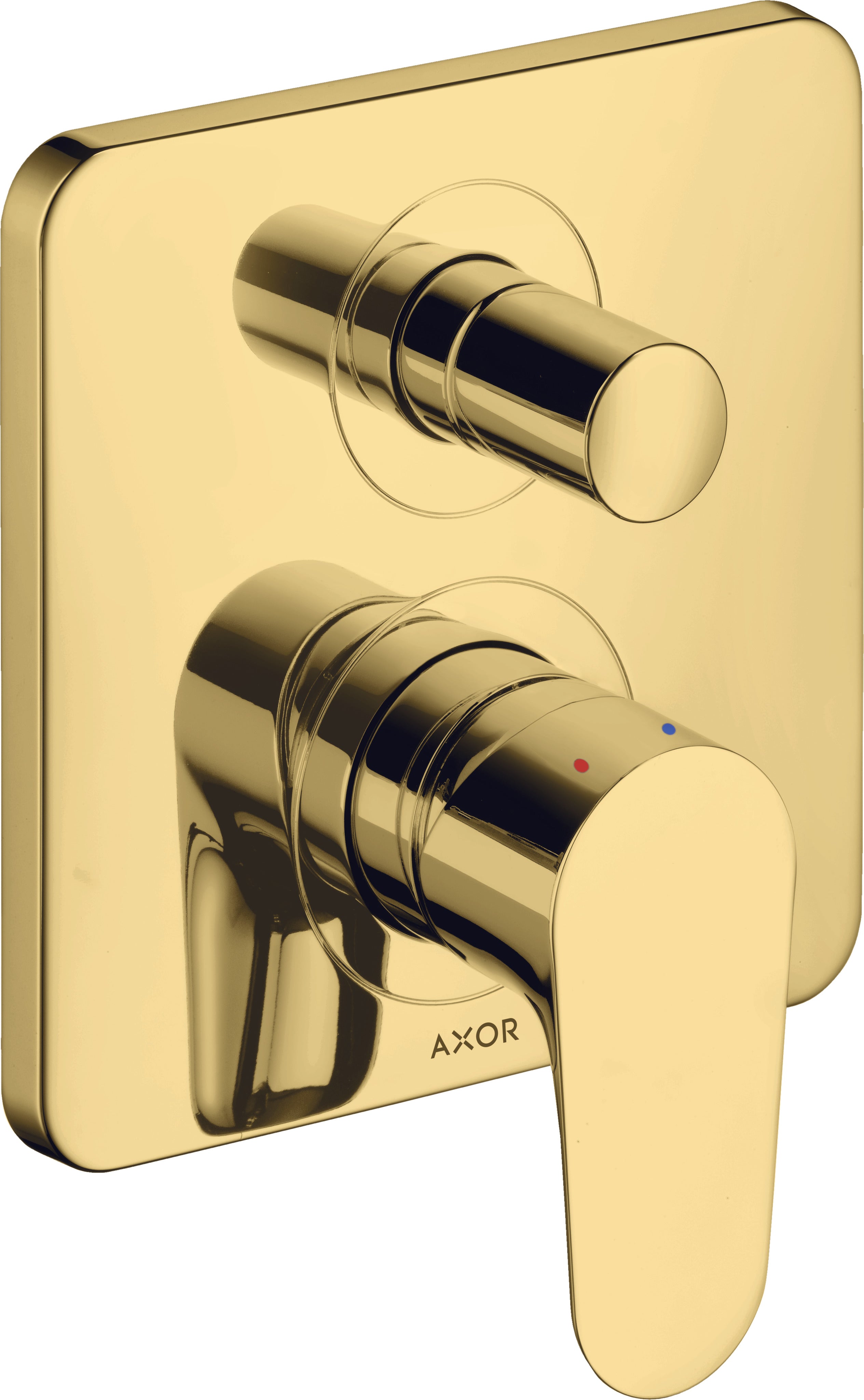 AXOR Citterio M Single lever manual bath mixer for concealed installation with integrated backflow prevention