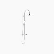 Tara Shower Pipe With Shower Thermostat Without Hand Shower Flowreduce 220 mm Chrome