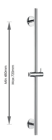 ADJUSTABLE 800mm Slider Bar