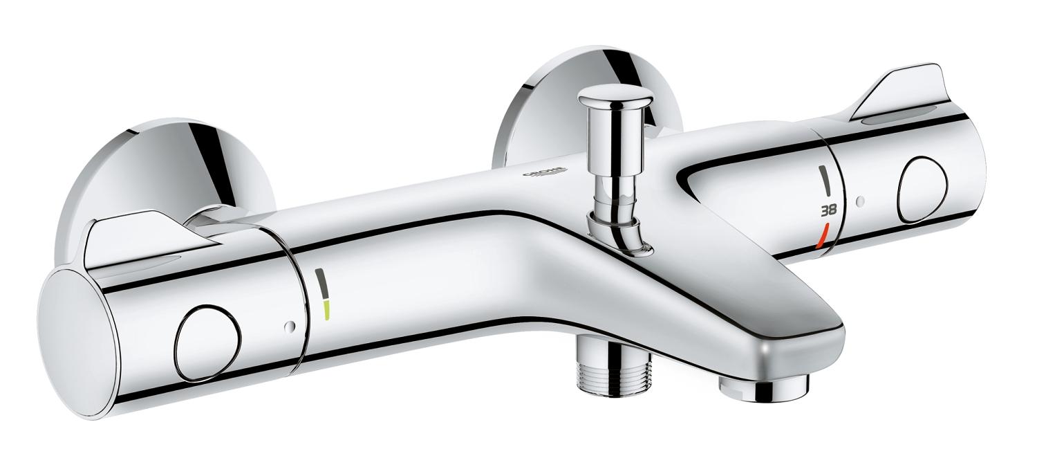 Grohtherm 800 Thermostatic bath/shower mixer 1/2"