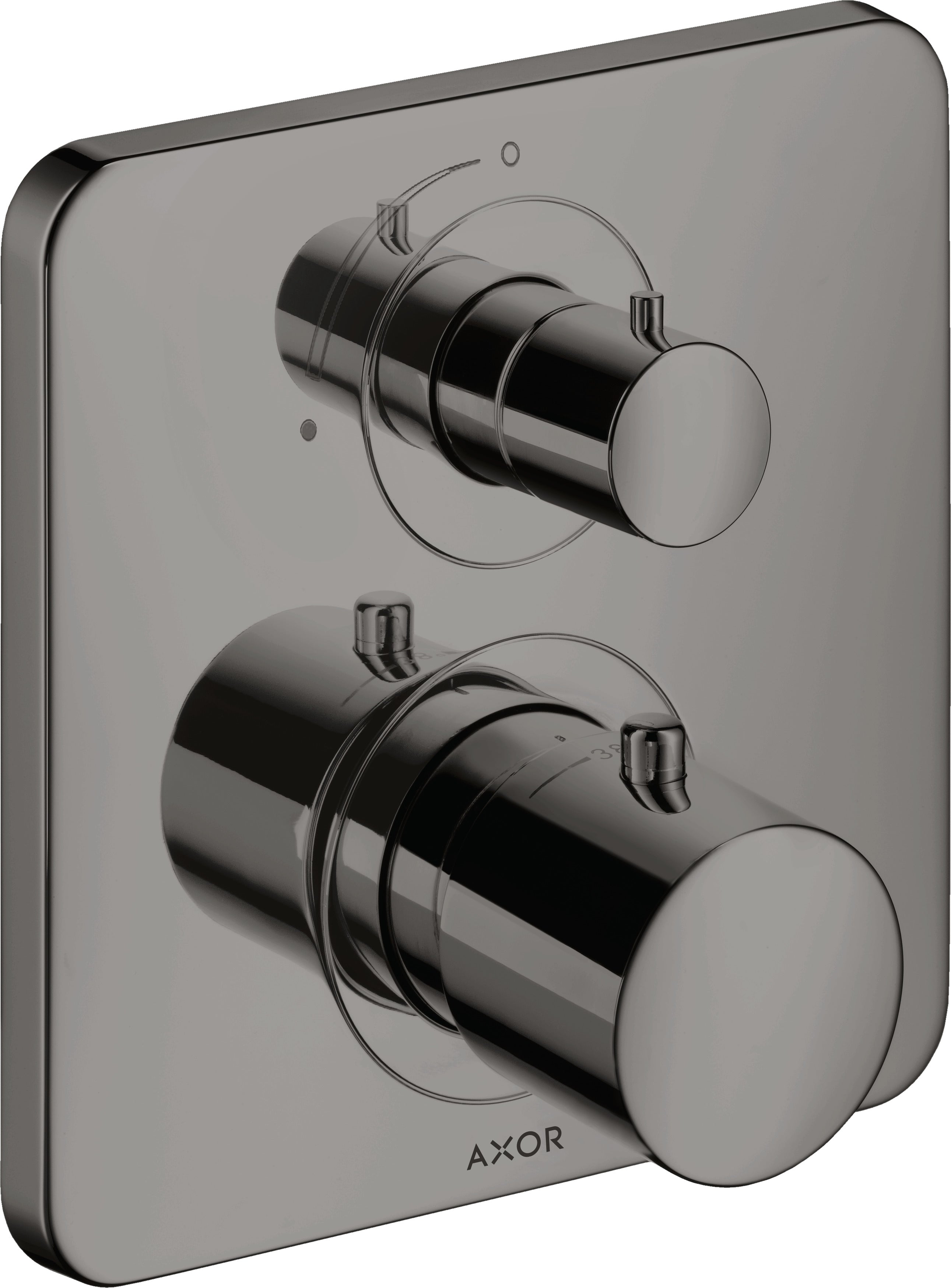 AXOR Citterio M Thermostatic mixer for concealed installation with shut-off valve
