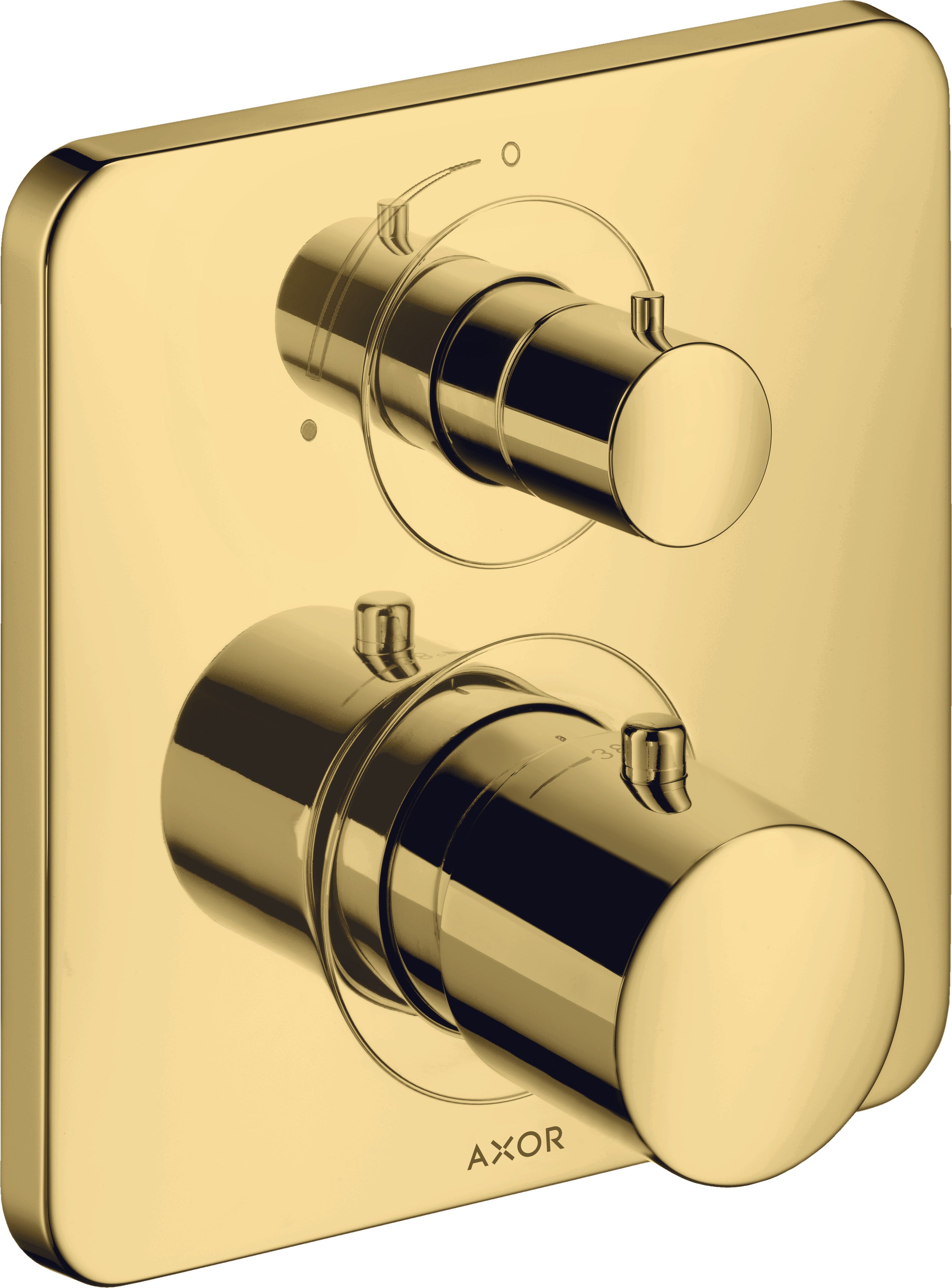 AXOR Citterio M Thermostatic mixer for concealed installation with shut-off valve