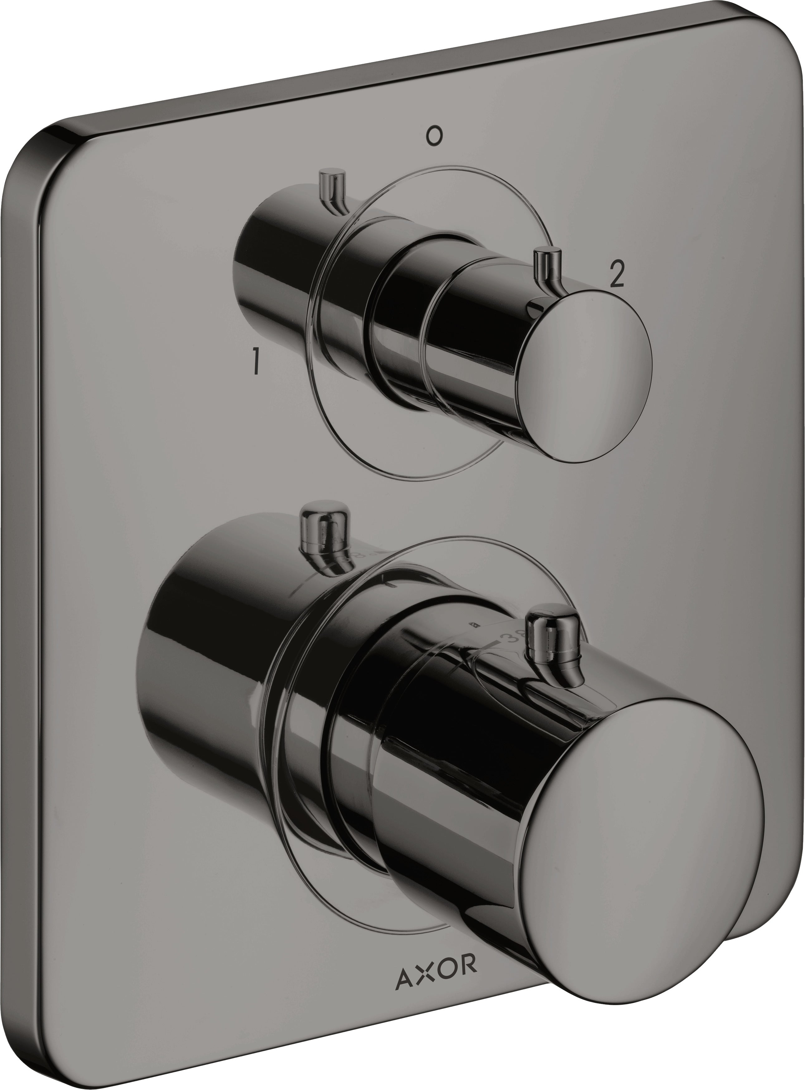 AXOR Citterio M Thermostatic mixer for concealed installation with shut-off / diverter valve