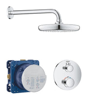 Grohtherm Perfect shower set with Tempesta 210