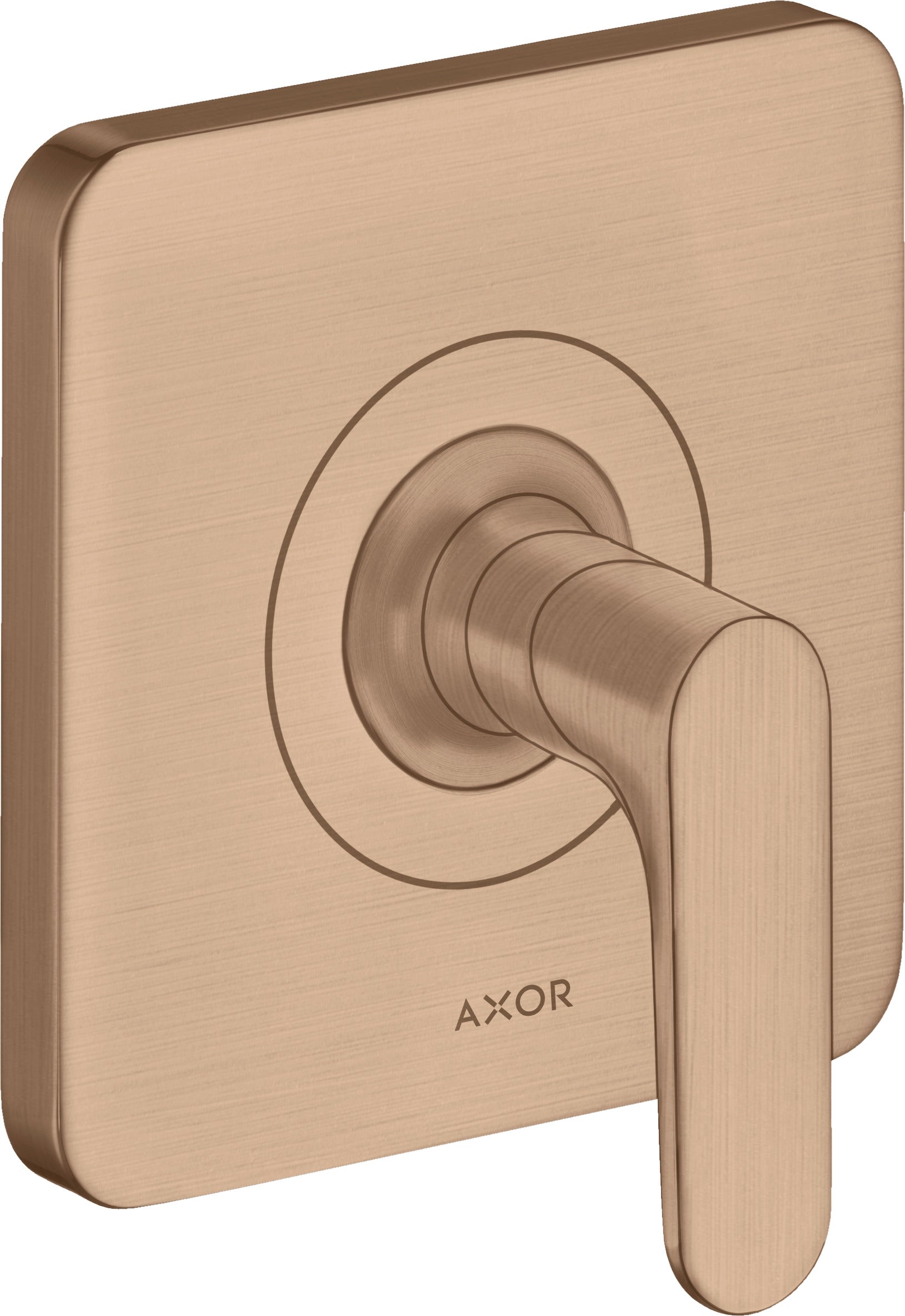 AXOR Citterio M Shut-off valve finish set with lever handle