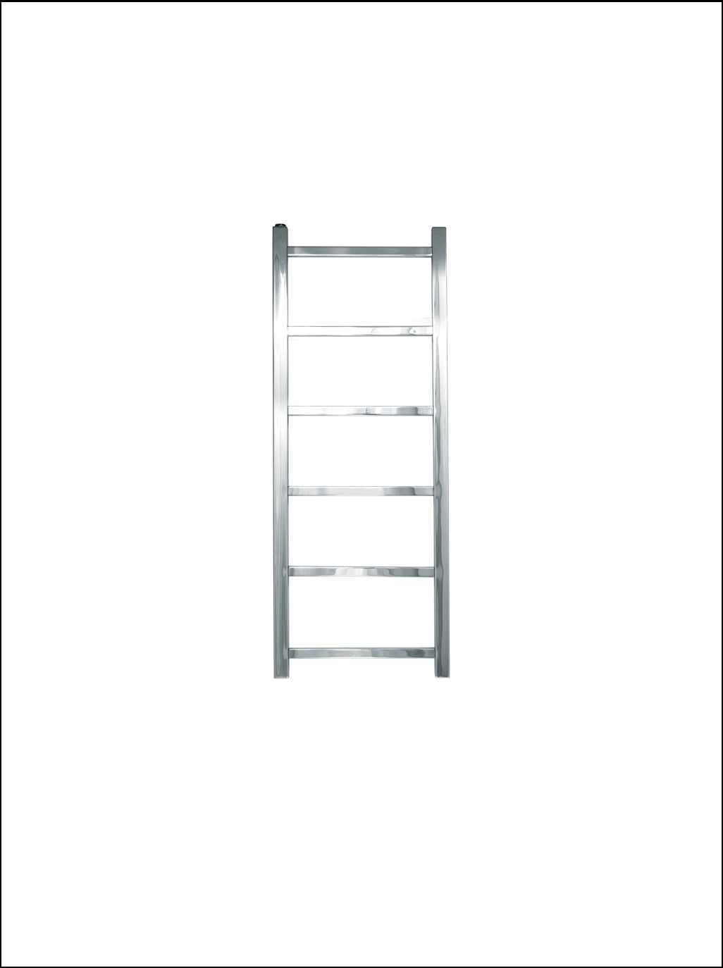 Brunswick Flat Fronted Towel Rail 900x350mm