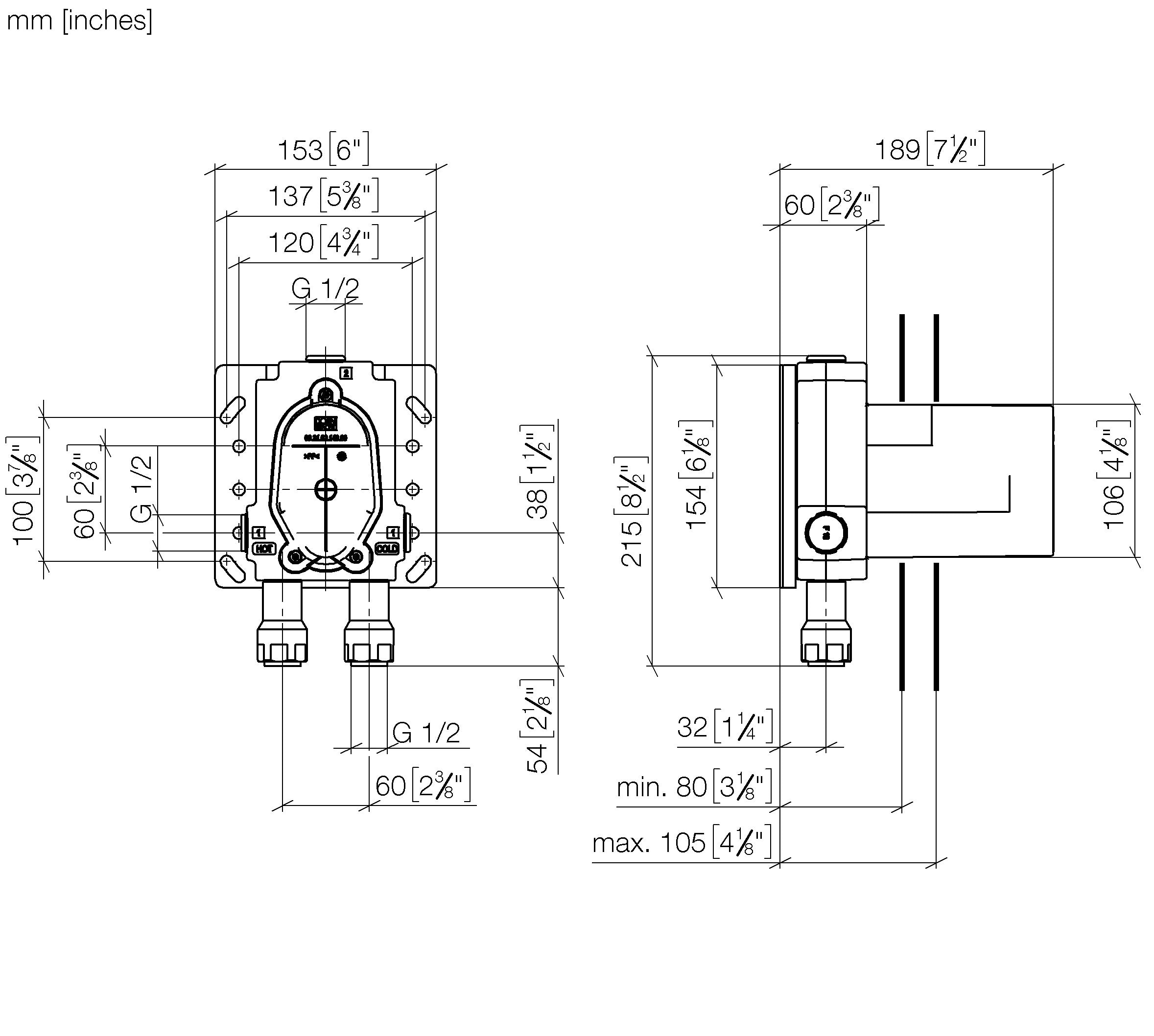 Concealed Single Lever Mixer