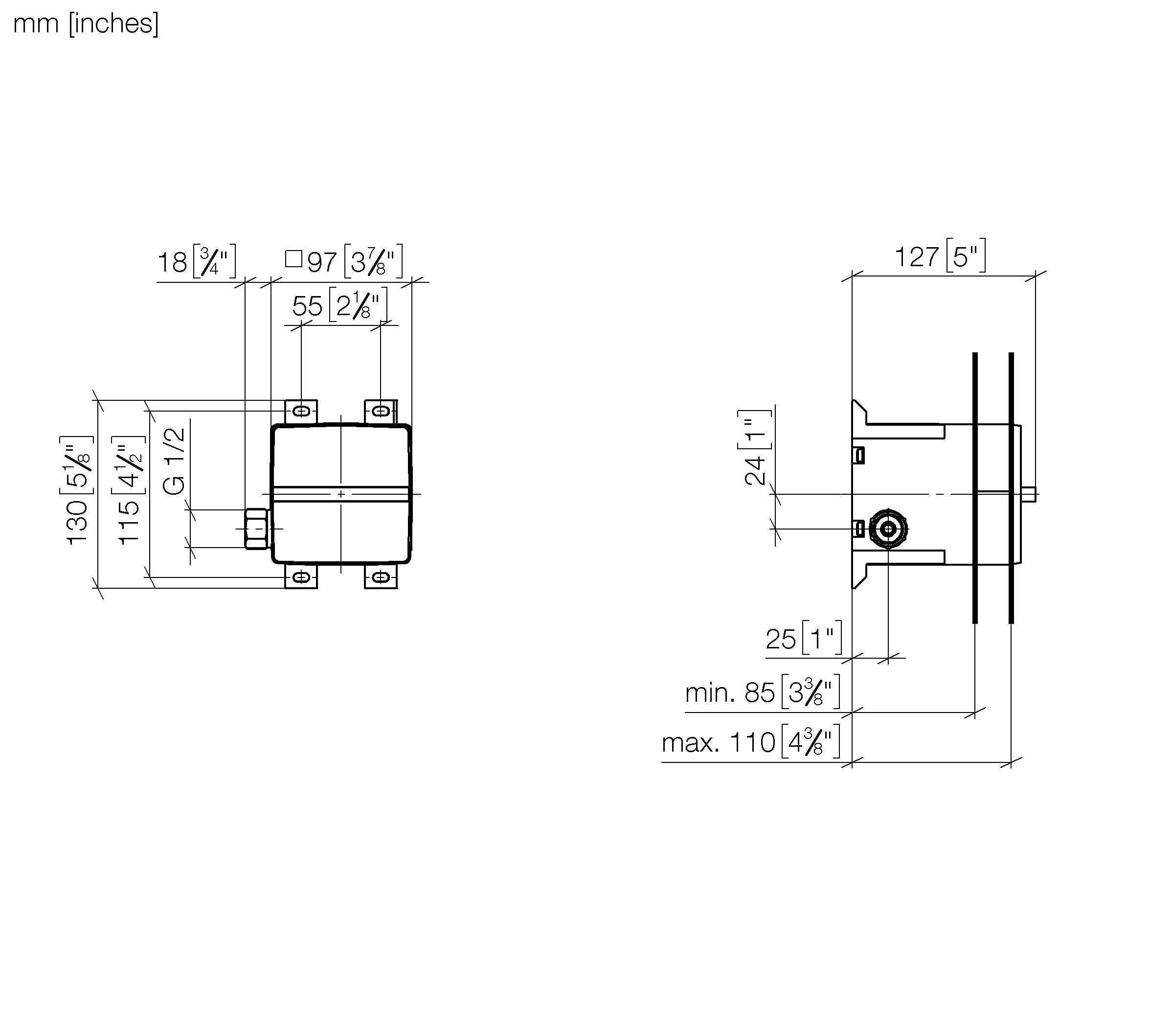 Concealed Wall Installation Box