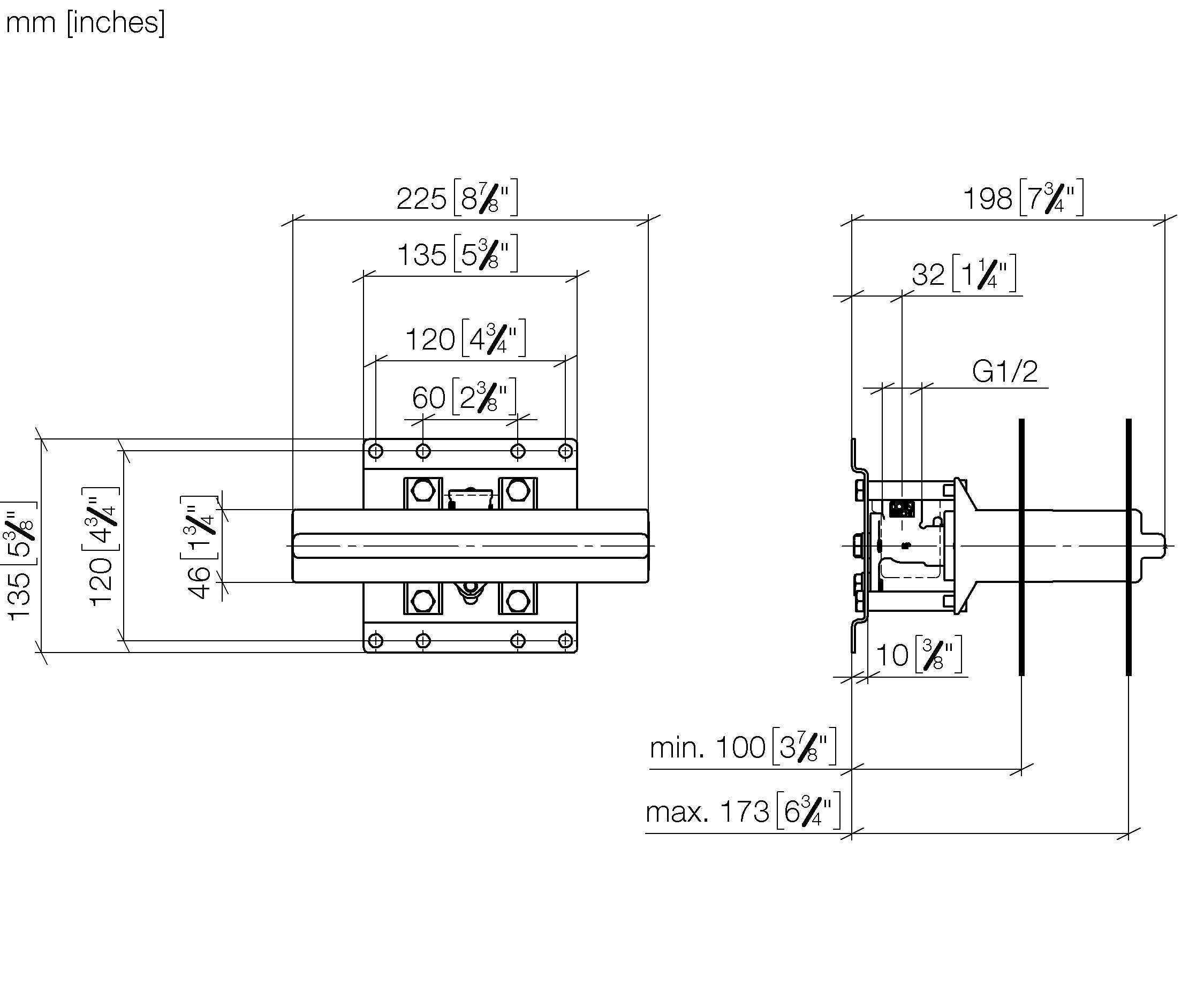 Concealed Wall Installation Box II