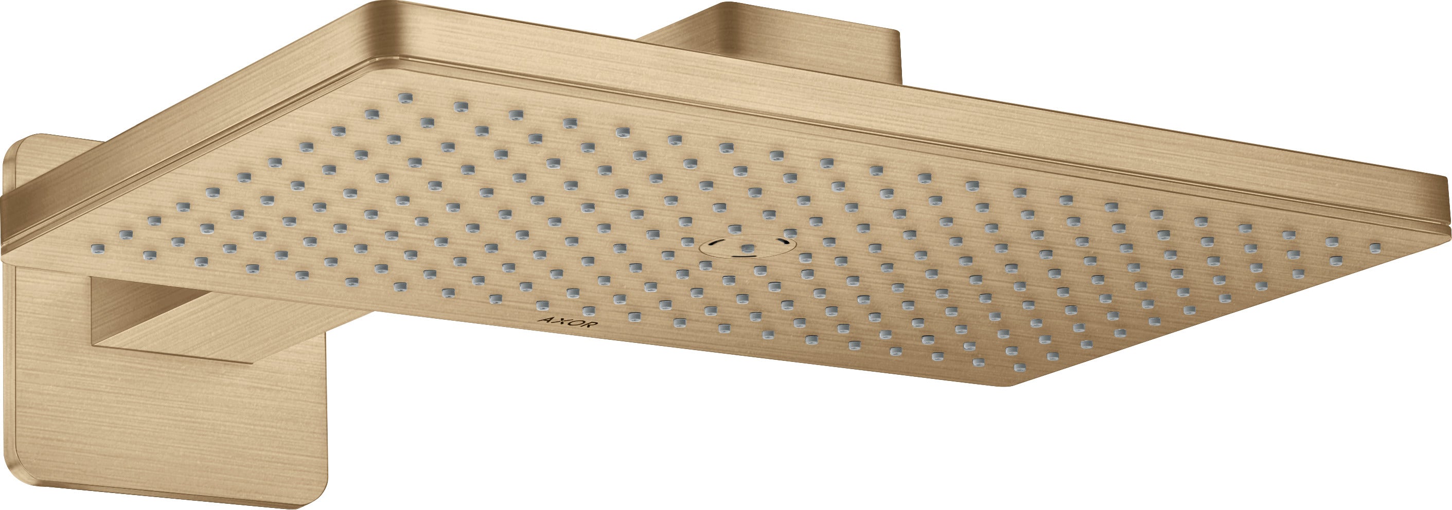 AXOR ShowerSolutions Overhead shower 460/300 1jet with shower arm and softsquare escutcheon