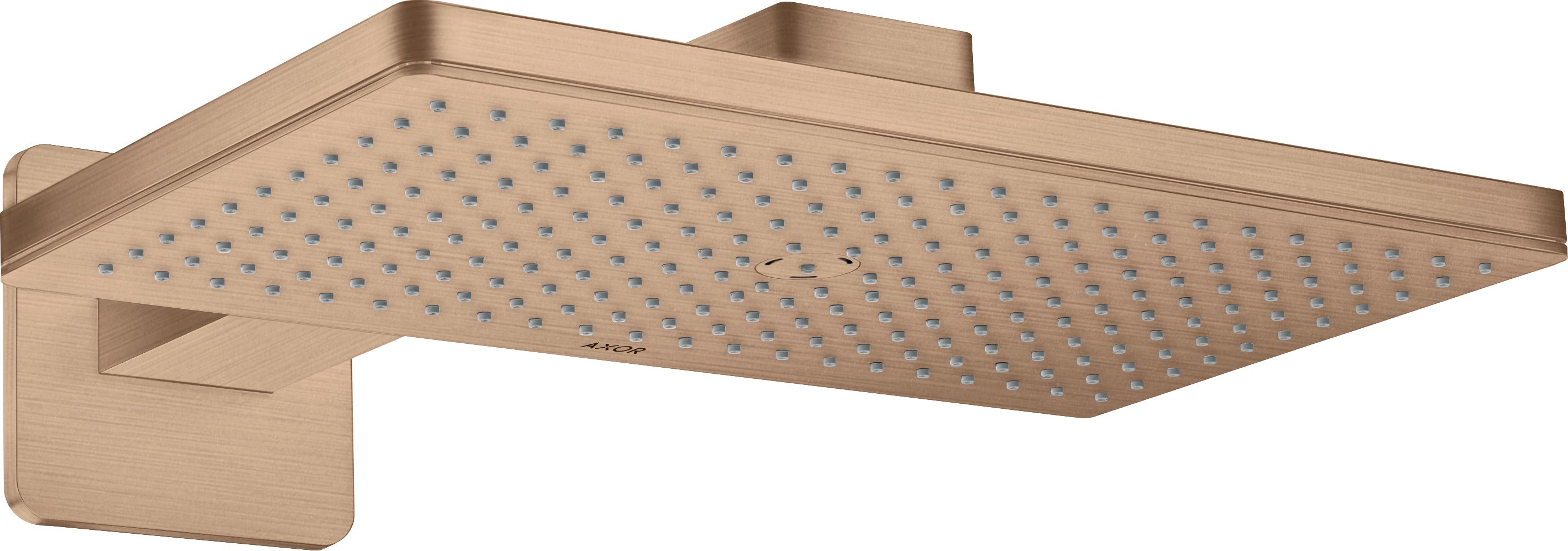 AXOR ShowerSolutions Overhead shower 460/300 1jet with shower arm and softsquare escutcheon