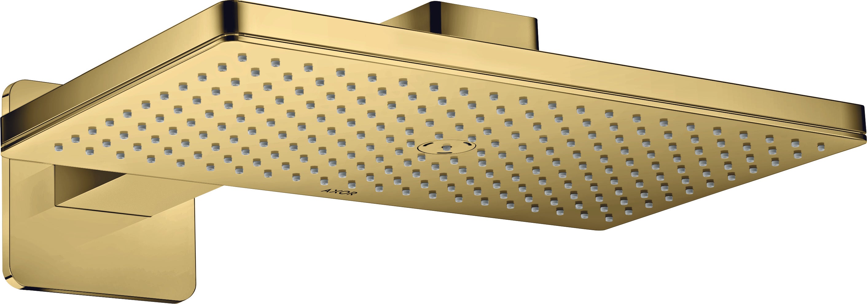 AXOR ShowerSolutions Overhead shower 460/300 1jet with shower arm and softsquare escutcheon