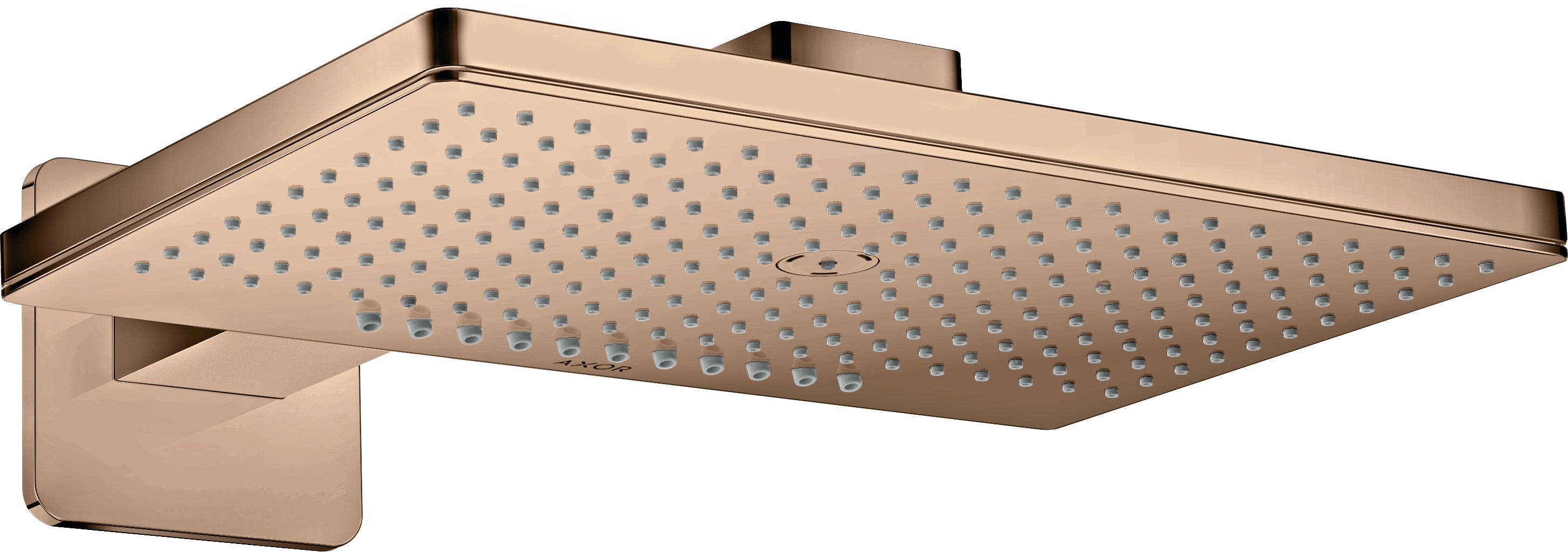 AXOR ShowerSolutions Overhead shower 460/300 2jet with shower arm and softsquare escutcheon