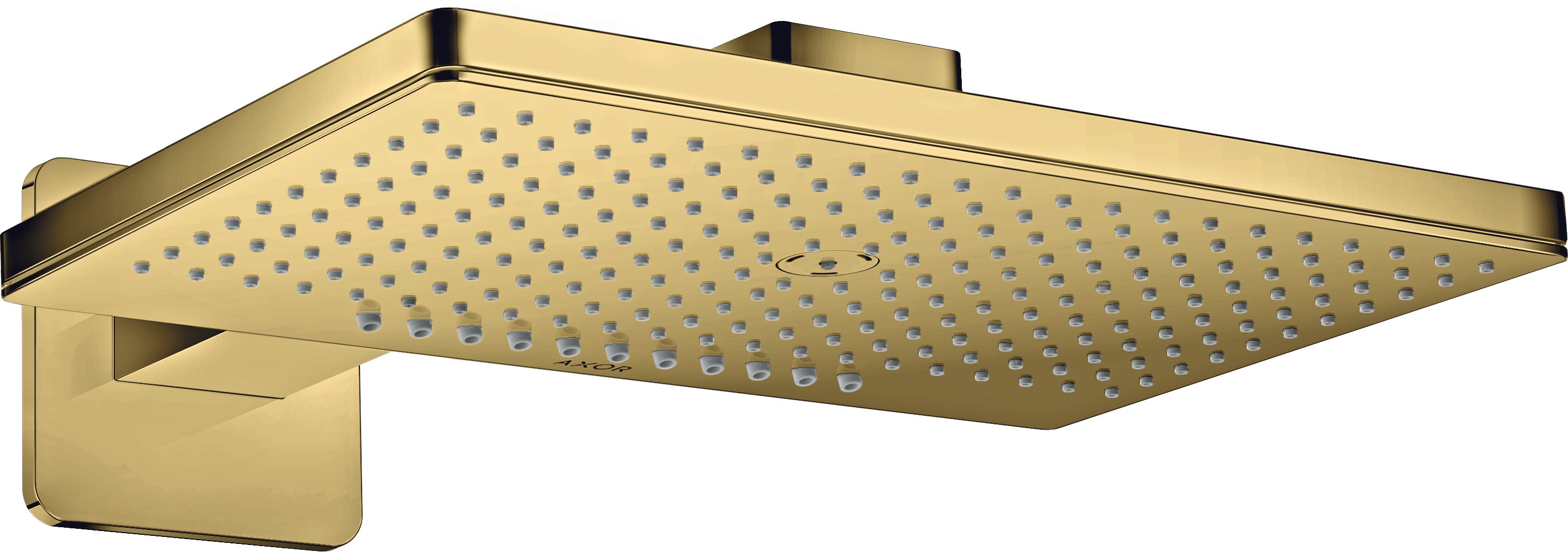 AXOR ShowerSolutions Overhead shower 460/300 2jet with shower arm and softsquare escutcheon