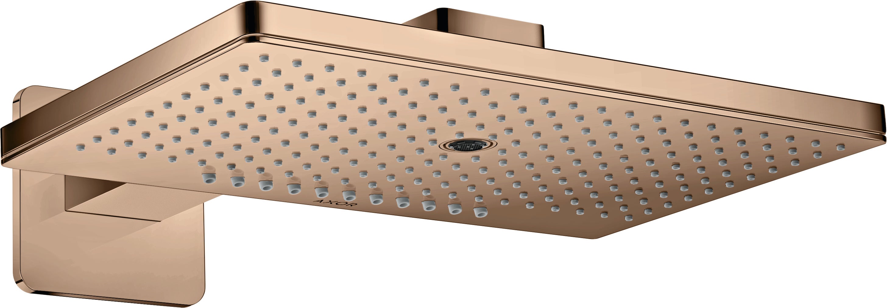 AXOR ShowerSolutions Overhead shower 460/300 3jet with shower arm and softsquare escutcheon