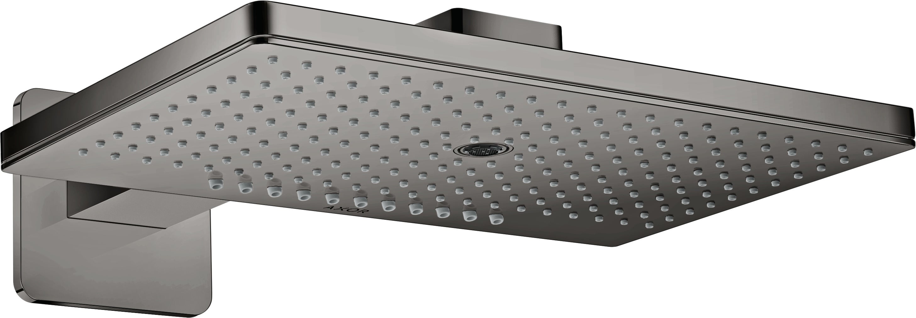 AXOR ShowerSolutions Overhead shower 460/300 3jet with shower arm and softsquare escutcheon