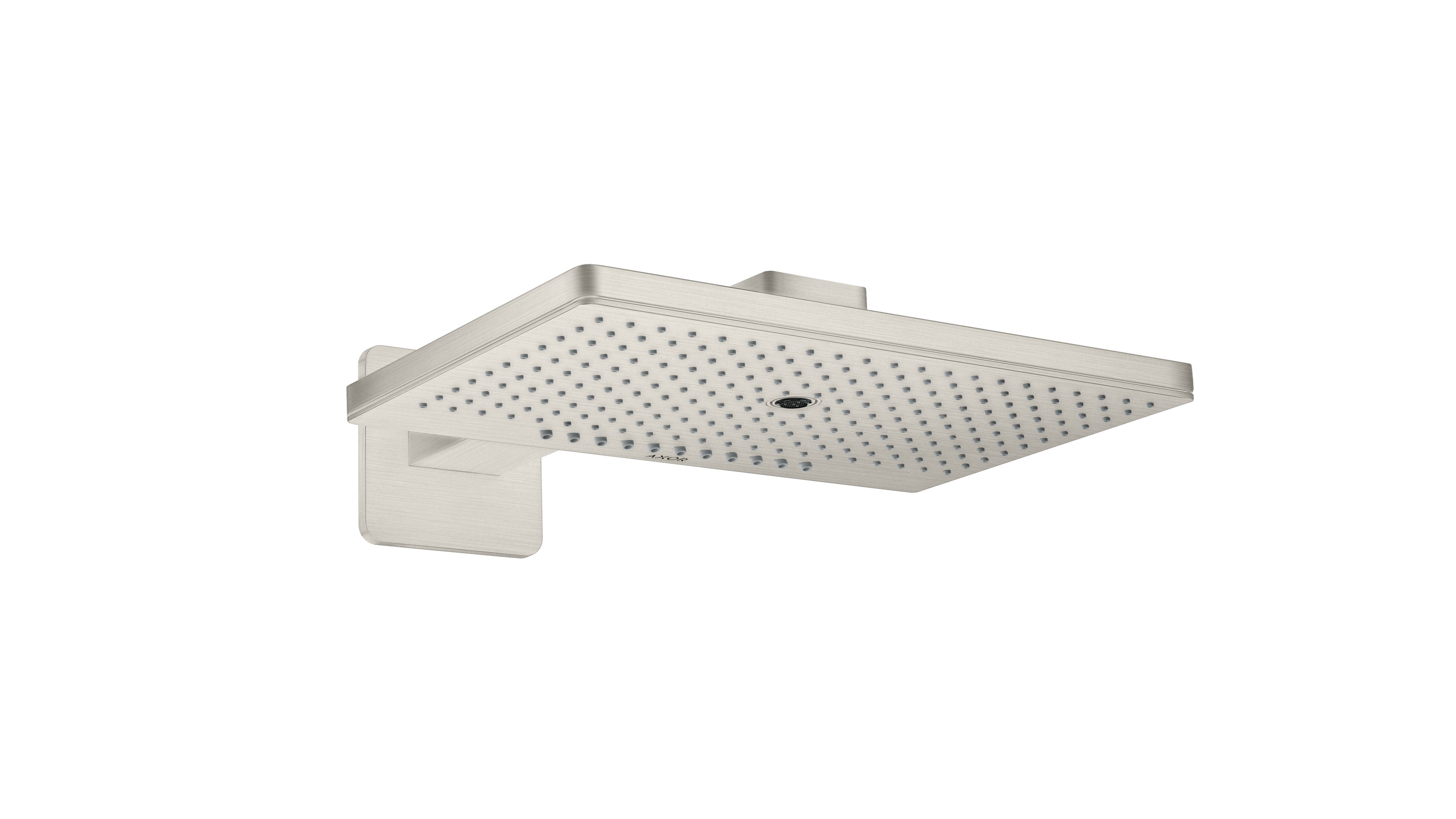 AXOR ShowerSolutions Overhead shower 460/300 3jet with shower arm and softsquare escutcheon