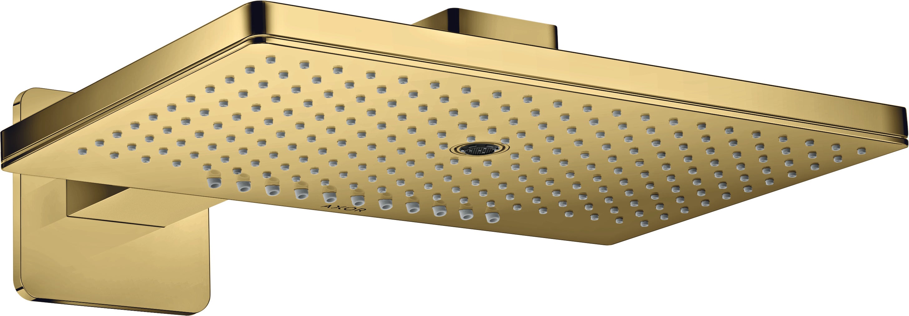 AXOR ShowerSolutions Overhead shower 460/300 3jet with shower arm and softsquare escutcheon