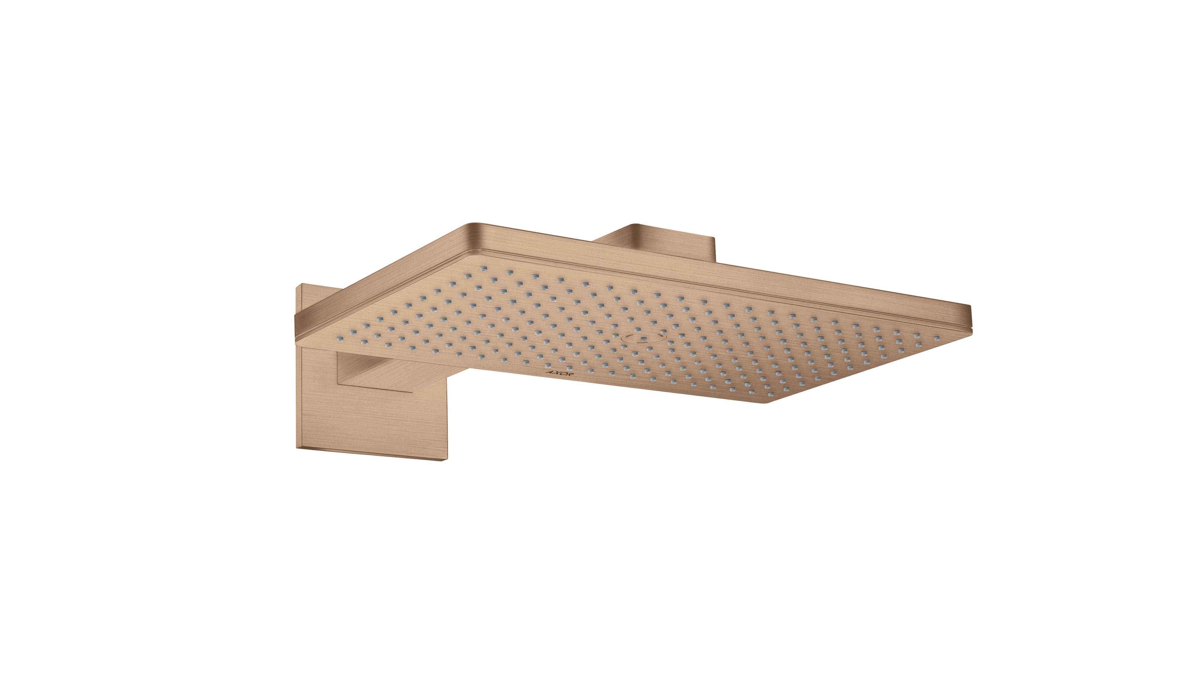 AXOR ShowerSolutions Overhead shower 460/300 1jet with shower arm and square escutcheon