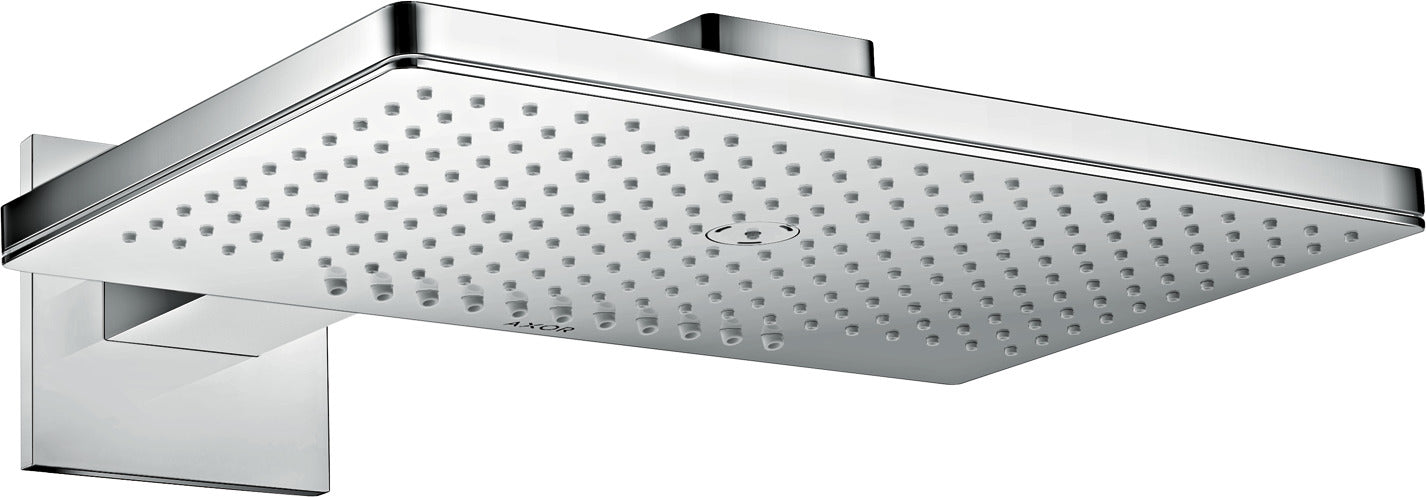 AXOR ShowerSolutions Overhead shower 460/300 2jet with shower arm and square escutcheon