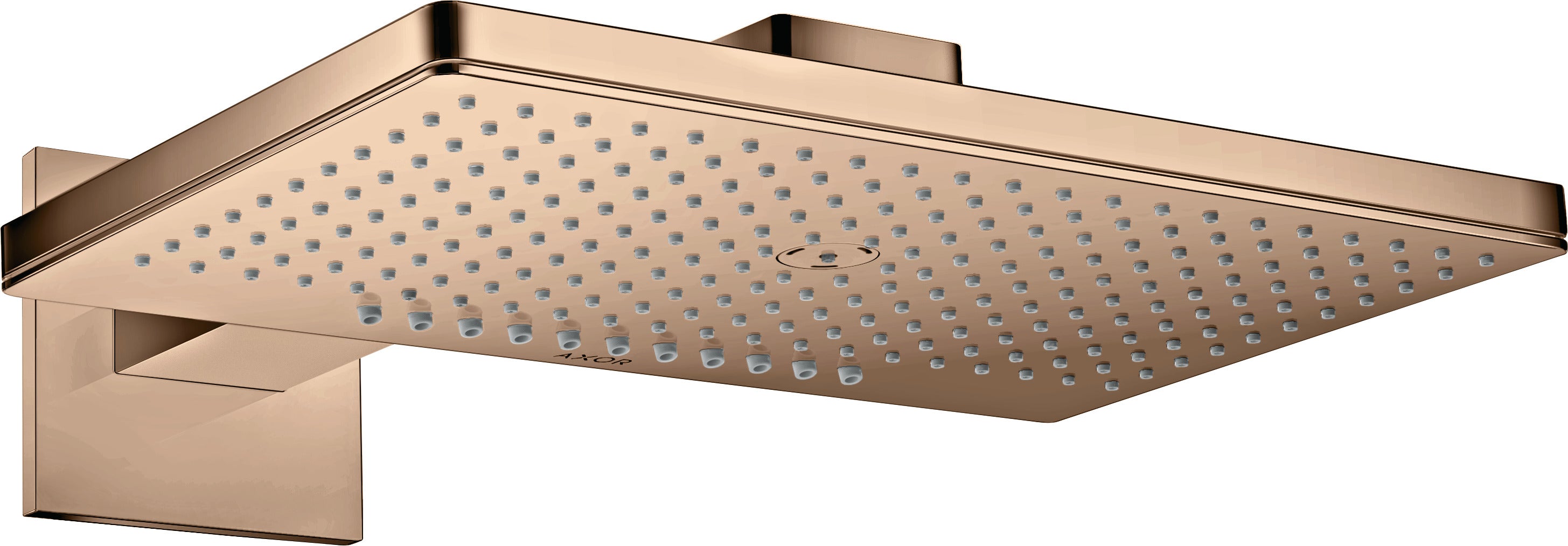 AXOR ShowerSolutions Overhead shower 460/300 2jet with shower arm and square escutcheon