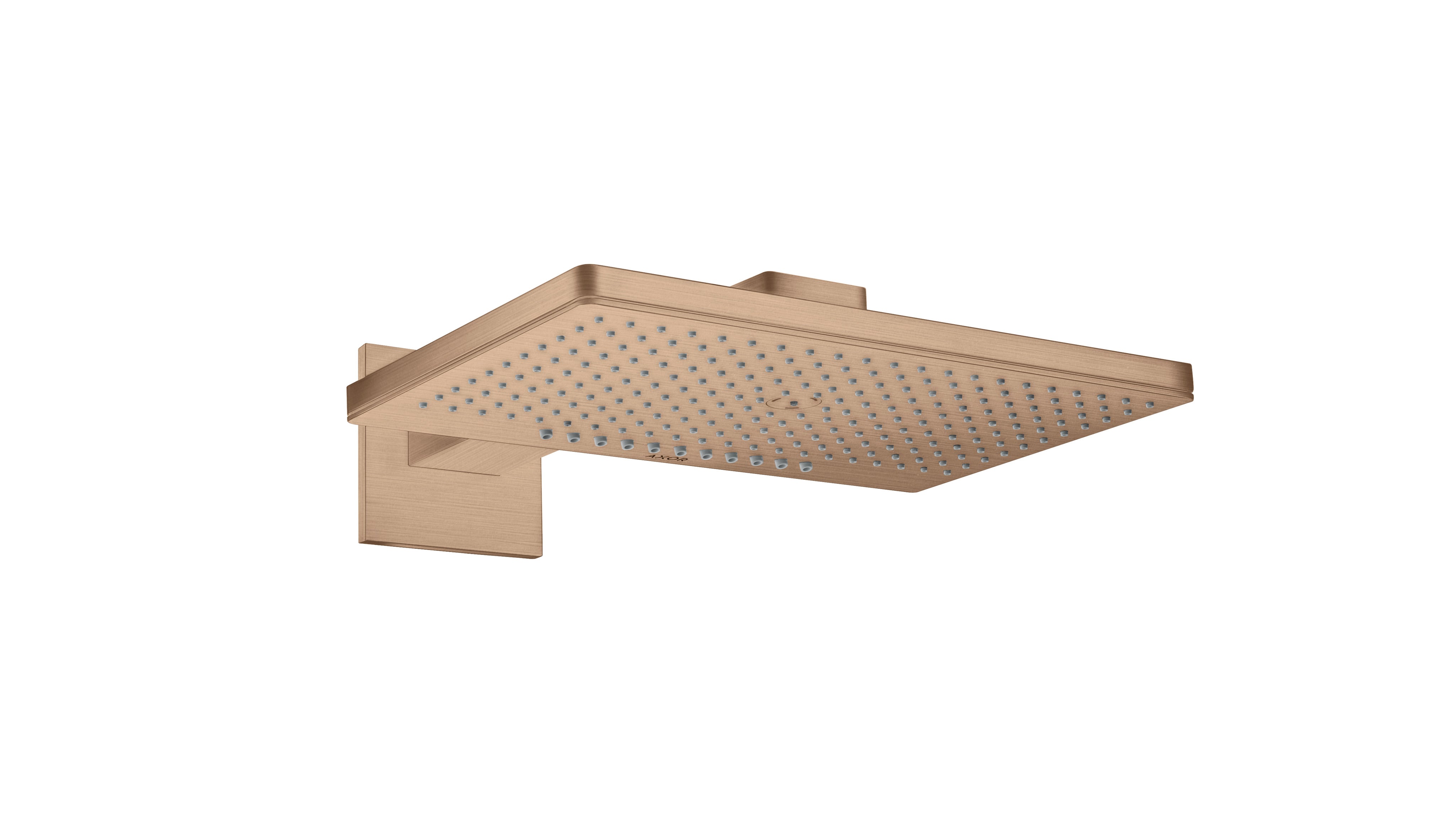 AXOR ShowerSolutions Overhead shower 460/300 2jet with shower arm and square escutcheon