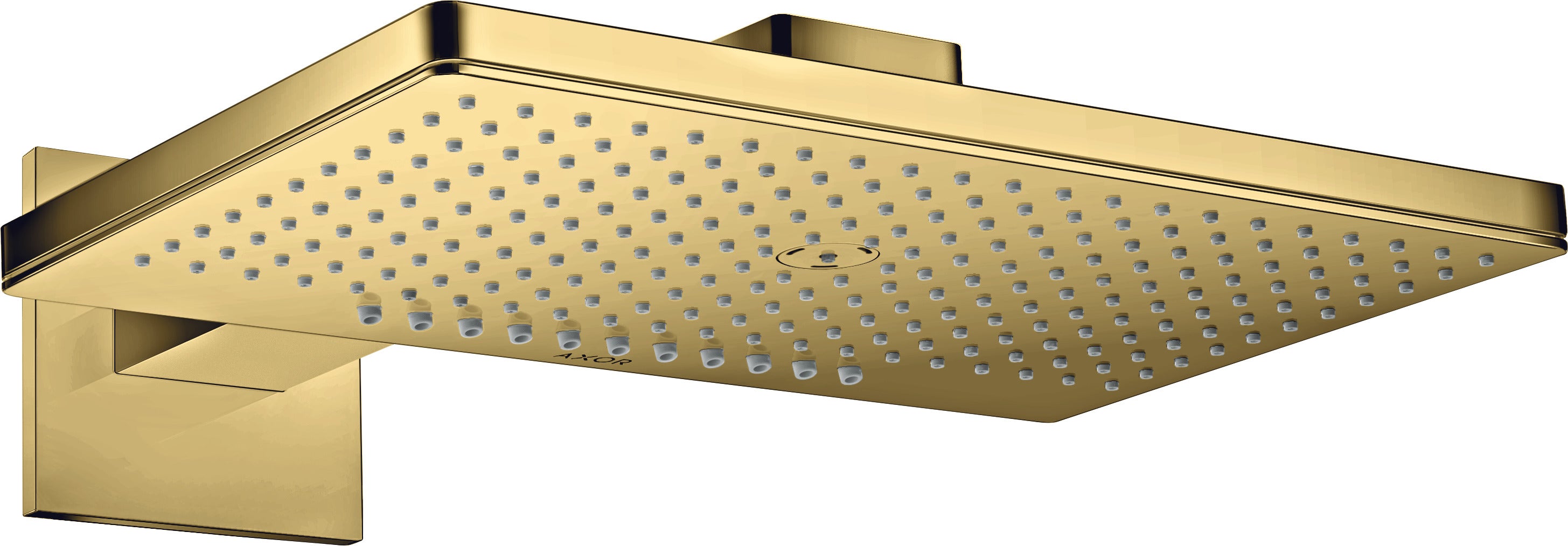 AXOR ShowerSolutions Overhead shower 460/300 2jet with shower arm and square escutcheon
